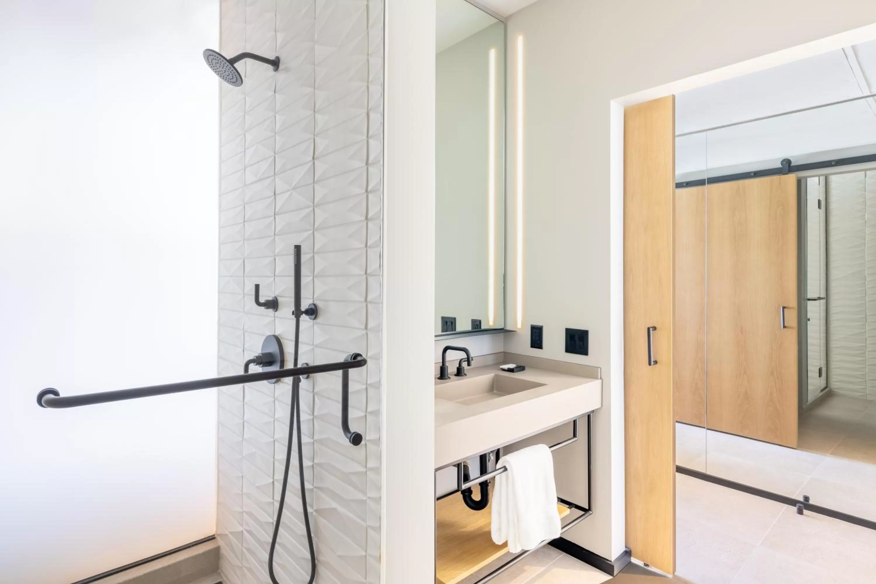 Bathroom in The Shay, a Destination by Hyatt