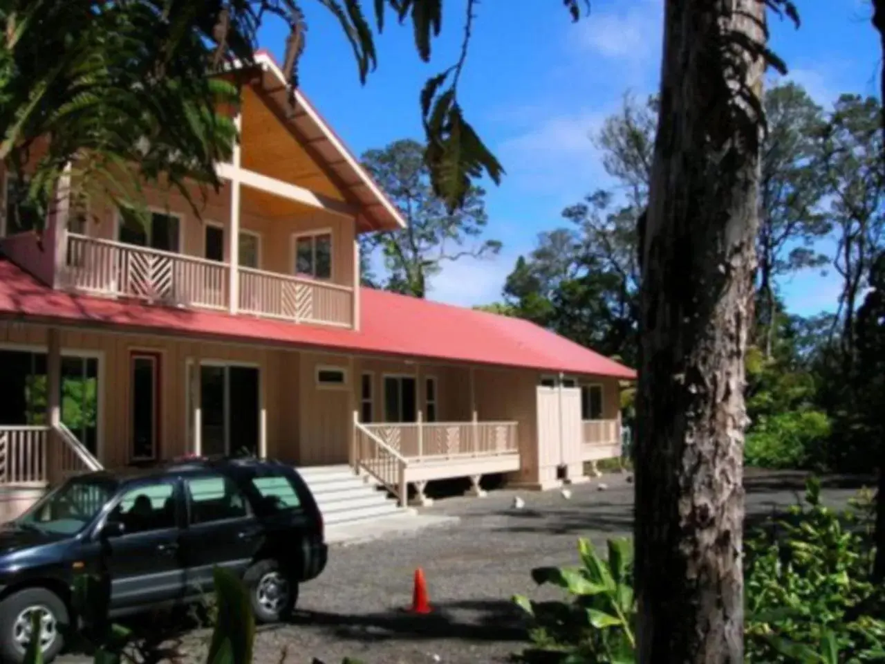Facade/entrance, Property Building in Volcano Forest Inn