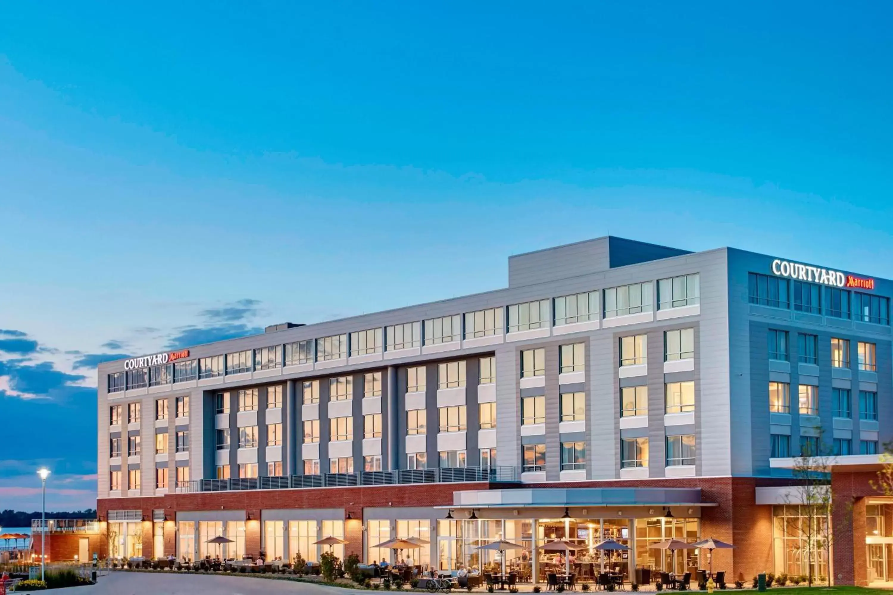 Property Building in Courtyard by Marriott Erie Bayfront