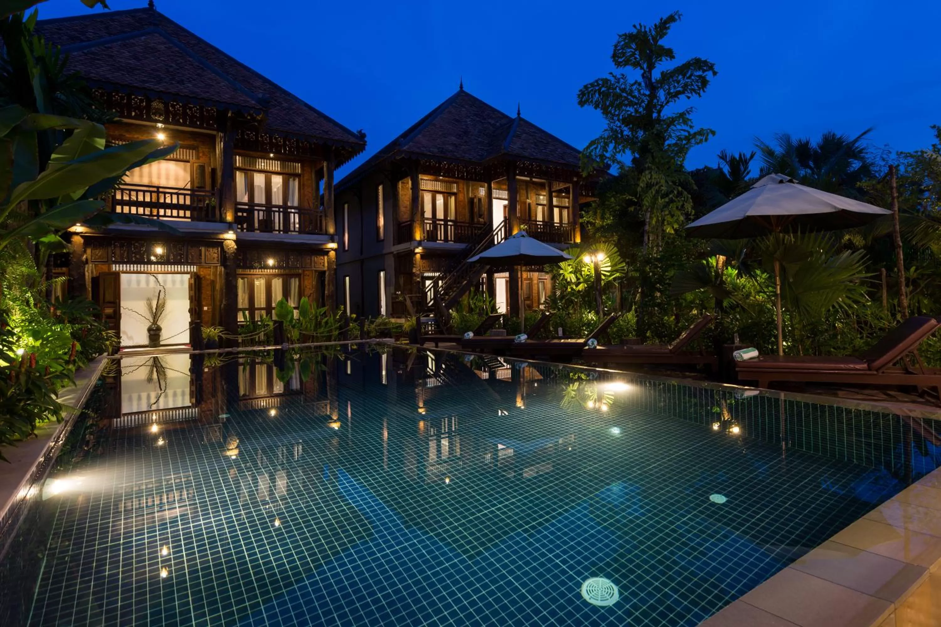 Property building in Java Wooden Villa & Residence
