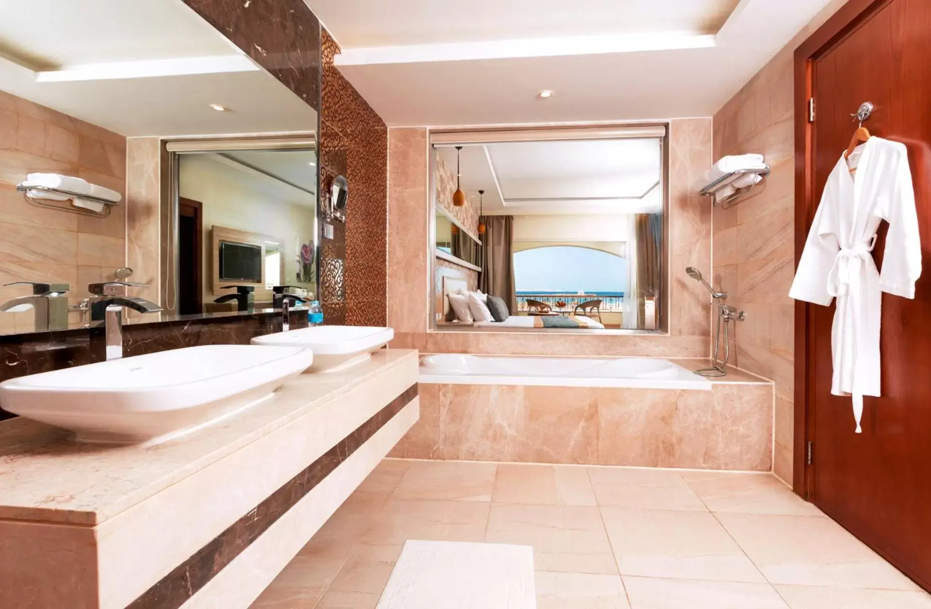 Bathroom in Pickalbatros Dana Beach Resort - Hurghada