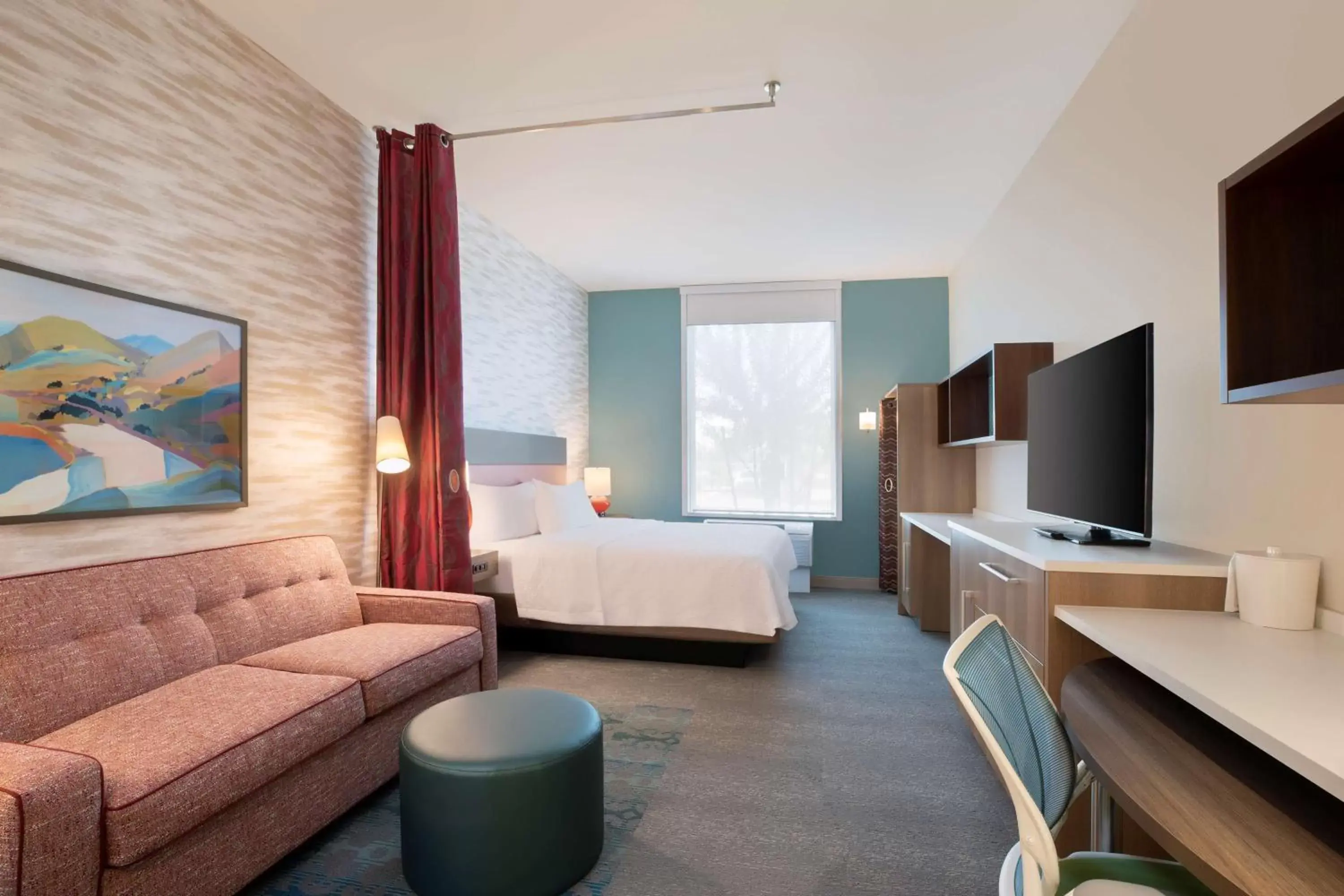 Bedroom, Seating Area in Home2 Suites By Hilton Phoenix Avondale, Az