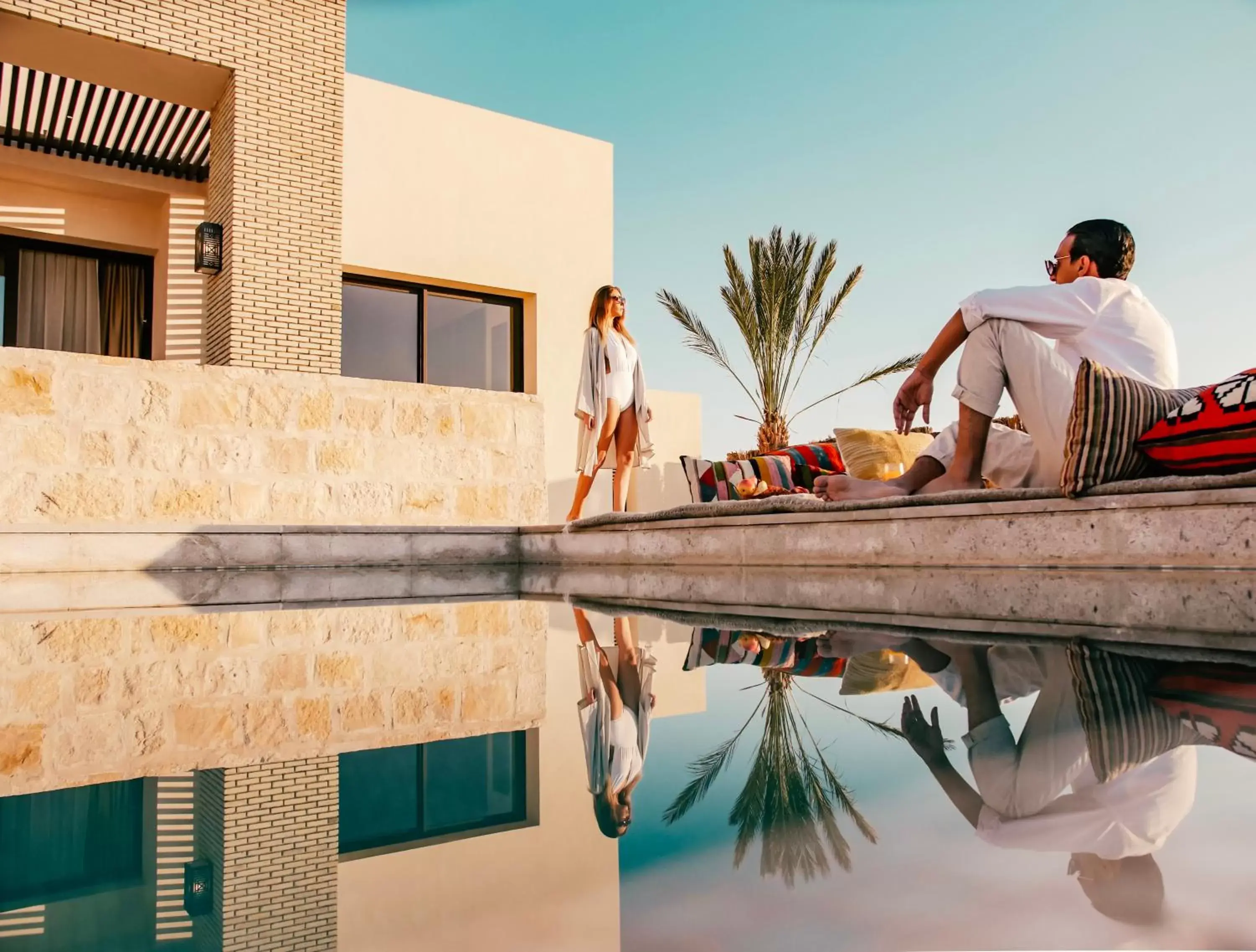 Swimming Pool in Anantara Sahara-Tozeur Resort & Villas