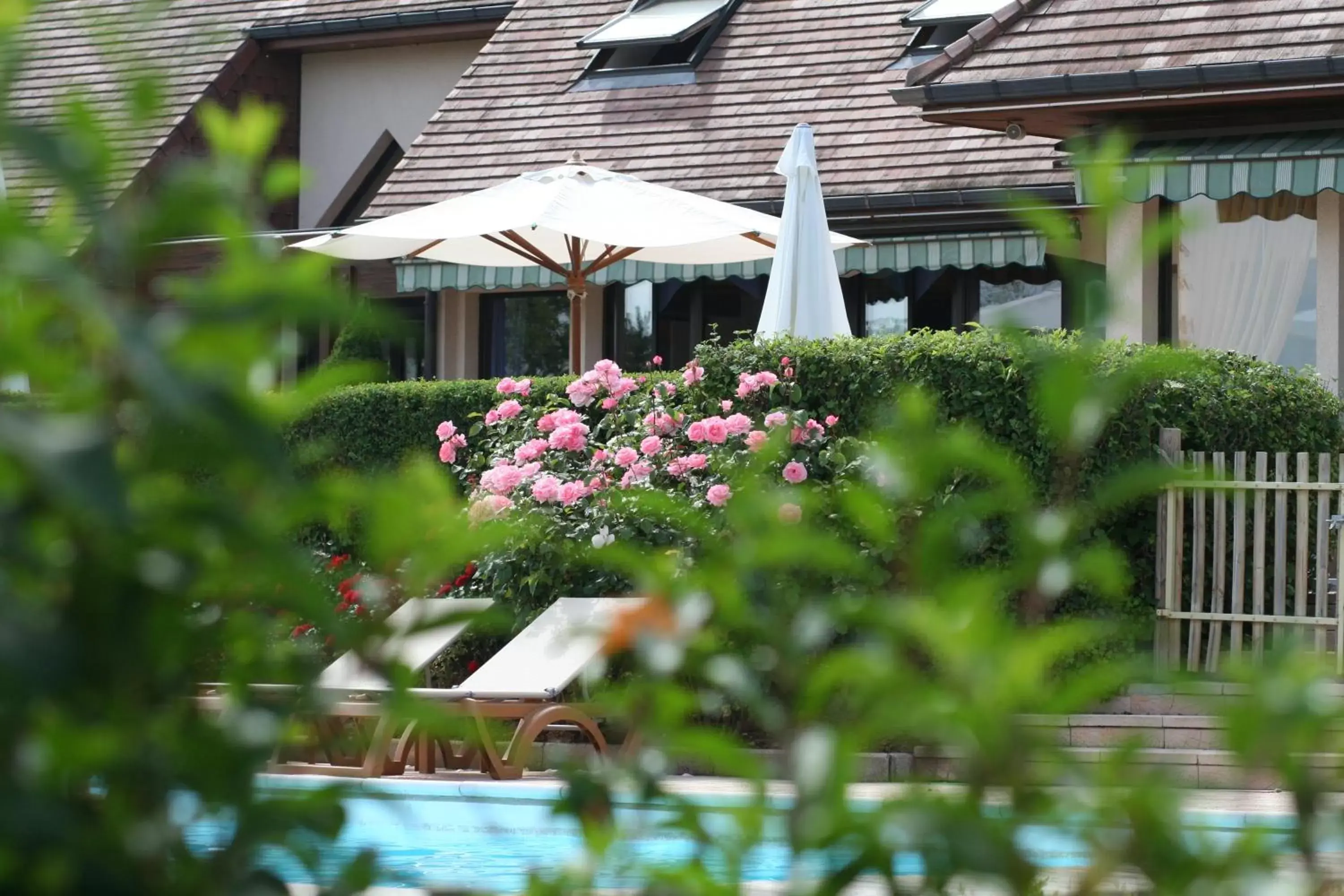 Balcony/Terrace, Property Building in Logis Hostellerie D'Aussois