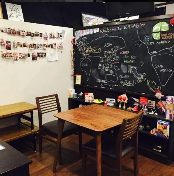 Communal lounge/ TV room in HOSTEL WASABI Nagoya Ekimae