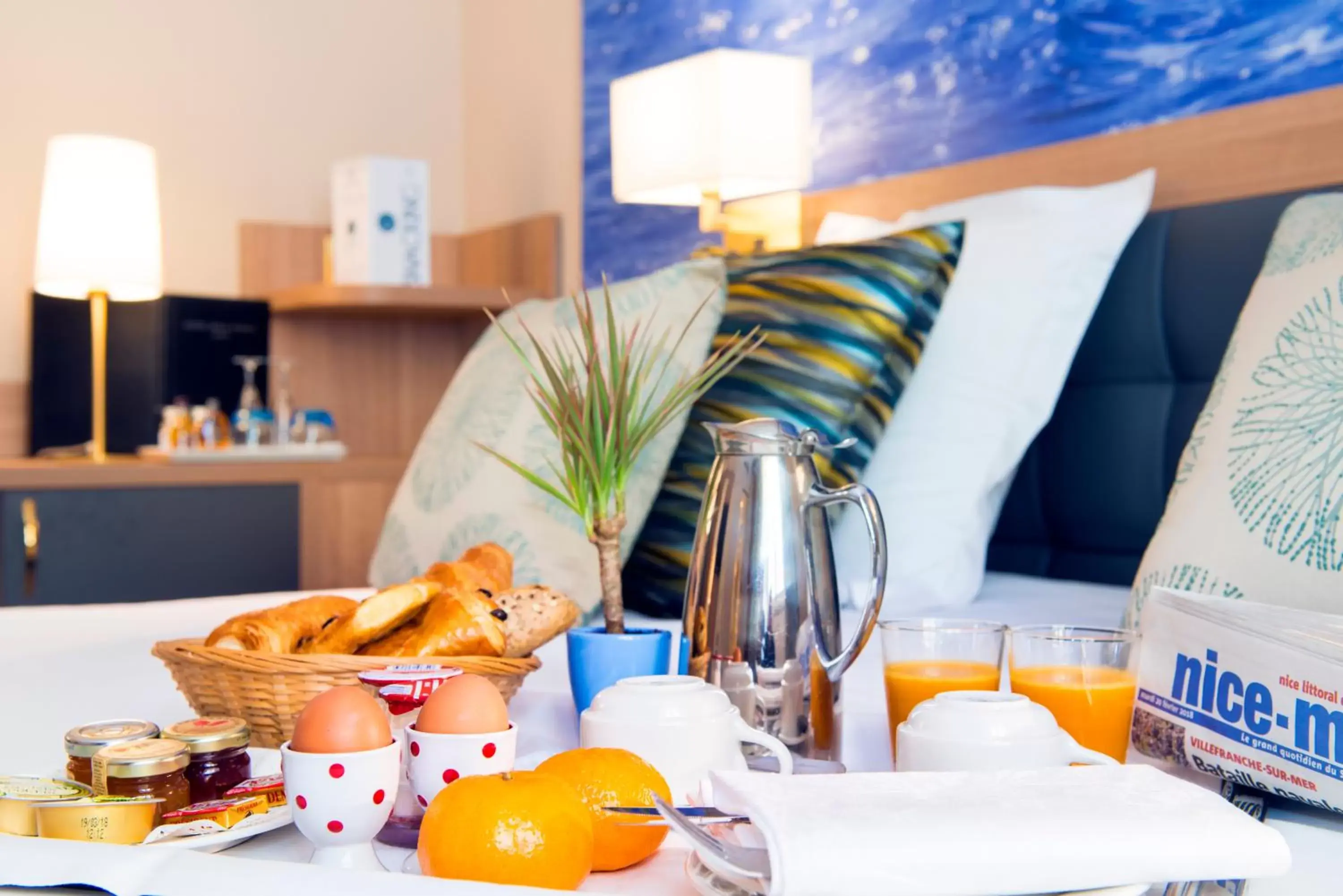 Breakfast in Hotel Beau Rivage Breakfast in Hotel Beau Rivage