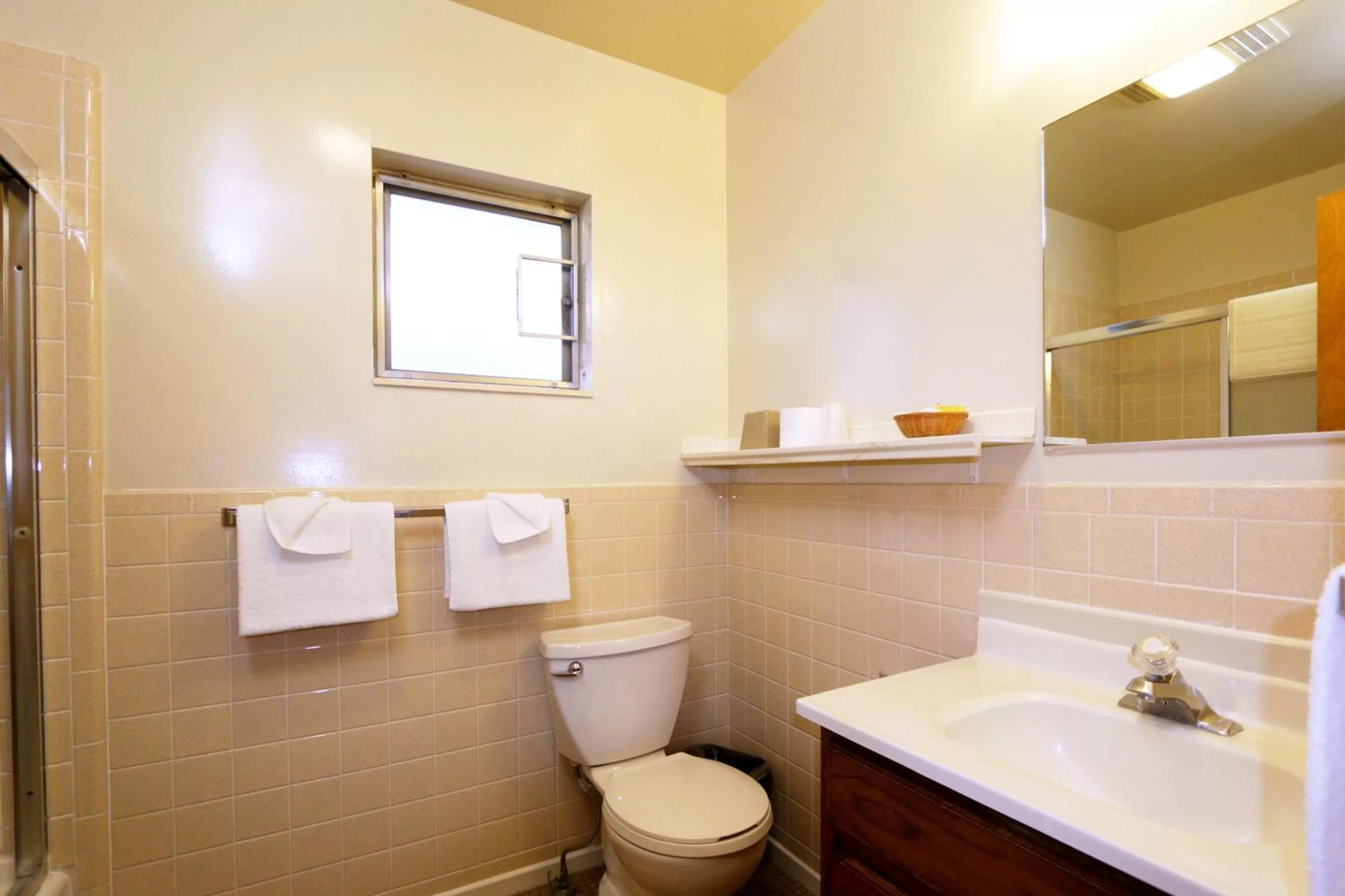 Bathroom in Town House Motel