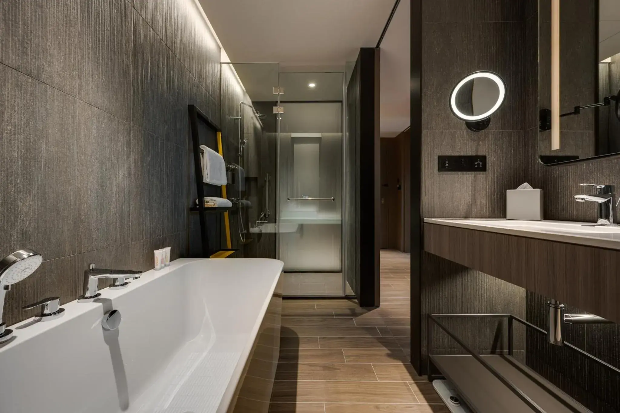 Shower, Bathroom in Hotel Resonance Taipei, Tapestry Collection by Hilton