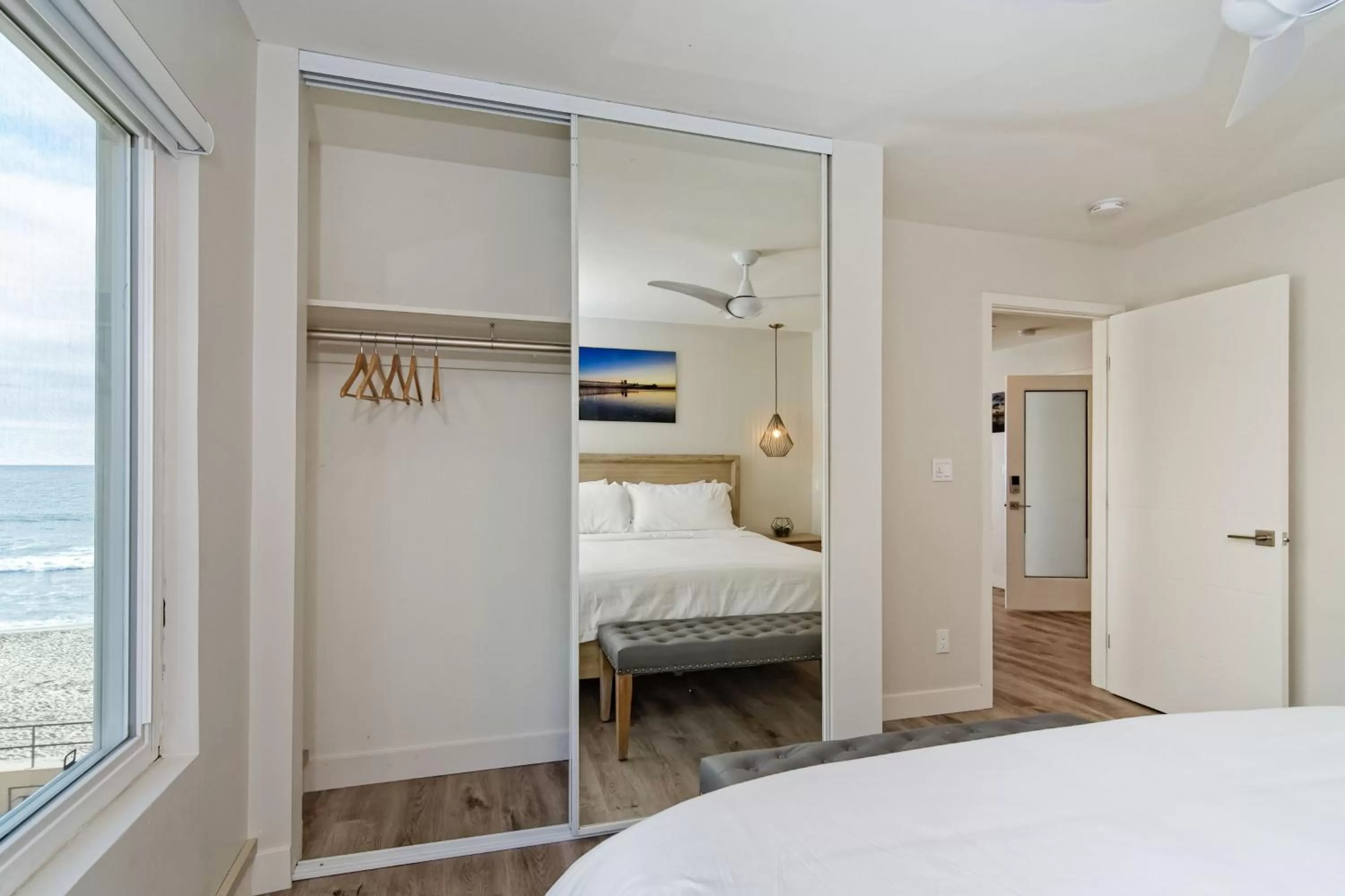 Bed in Ocean Villas Beach Front