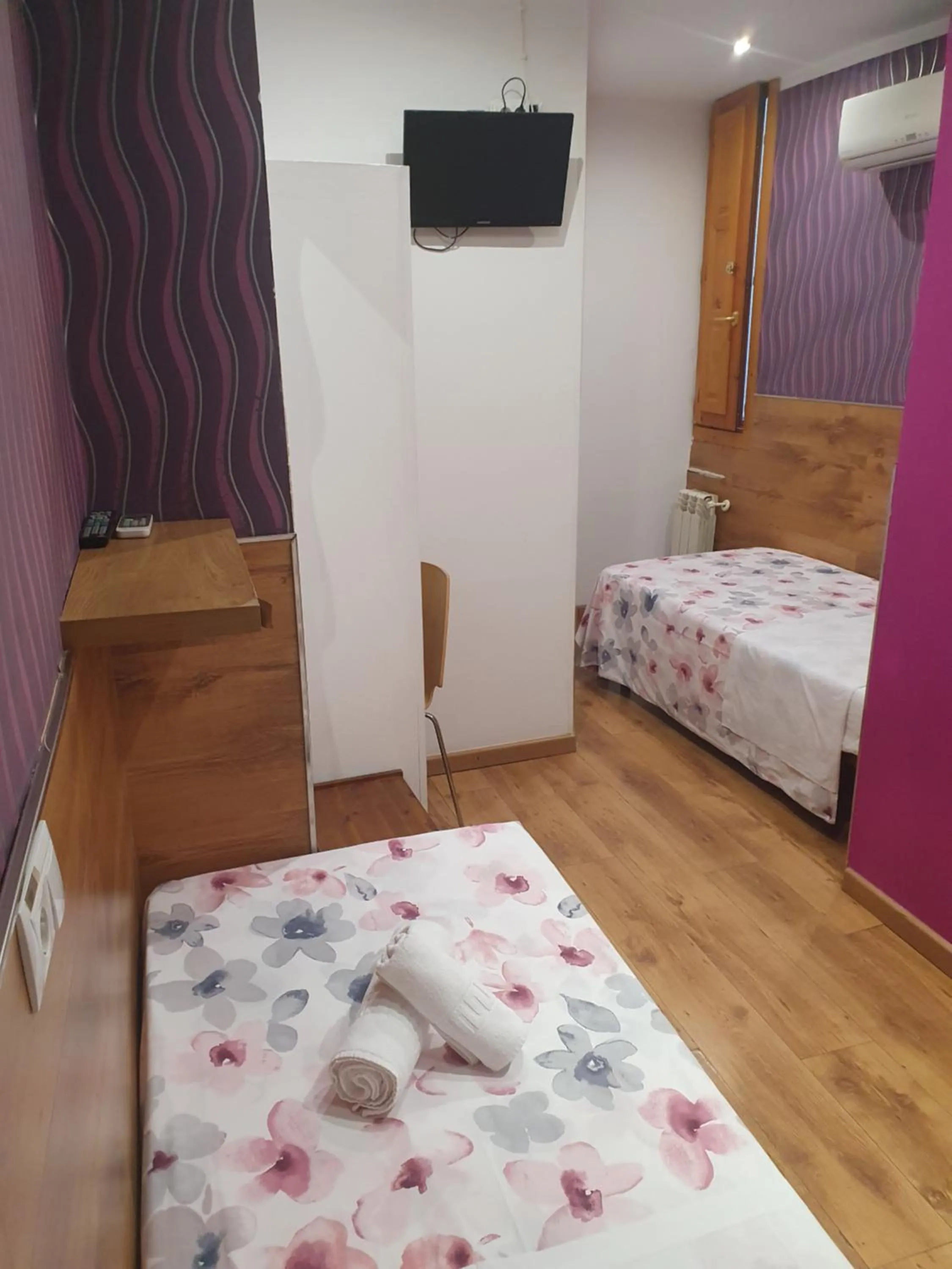 Bed in Hostal Abel Victoriano