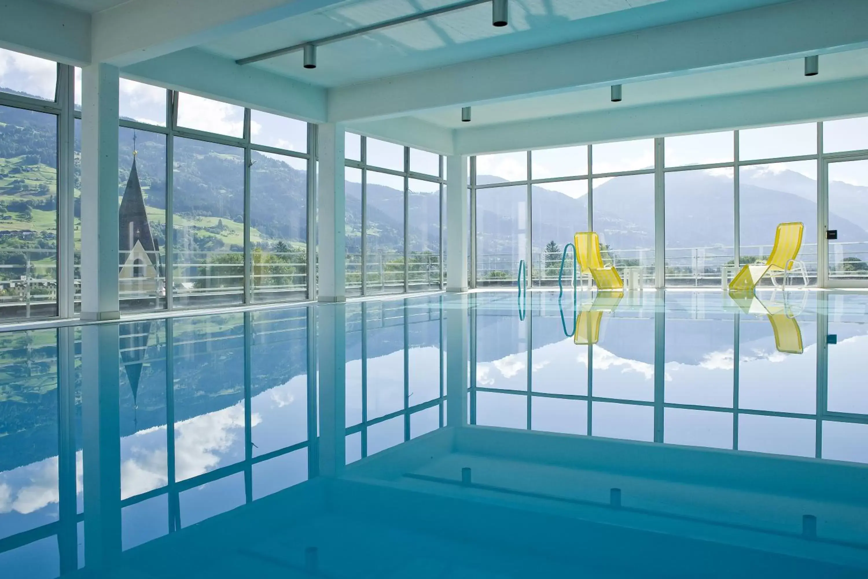 Pool view, Swimming Pool in Vergeiner's Hotel Traube