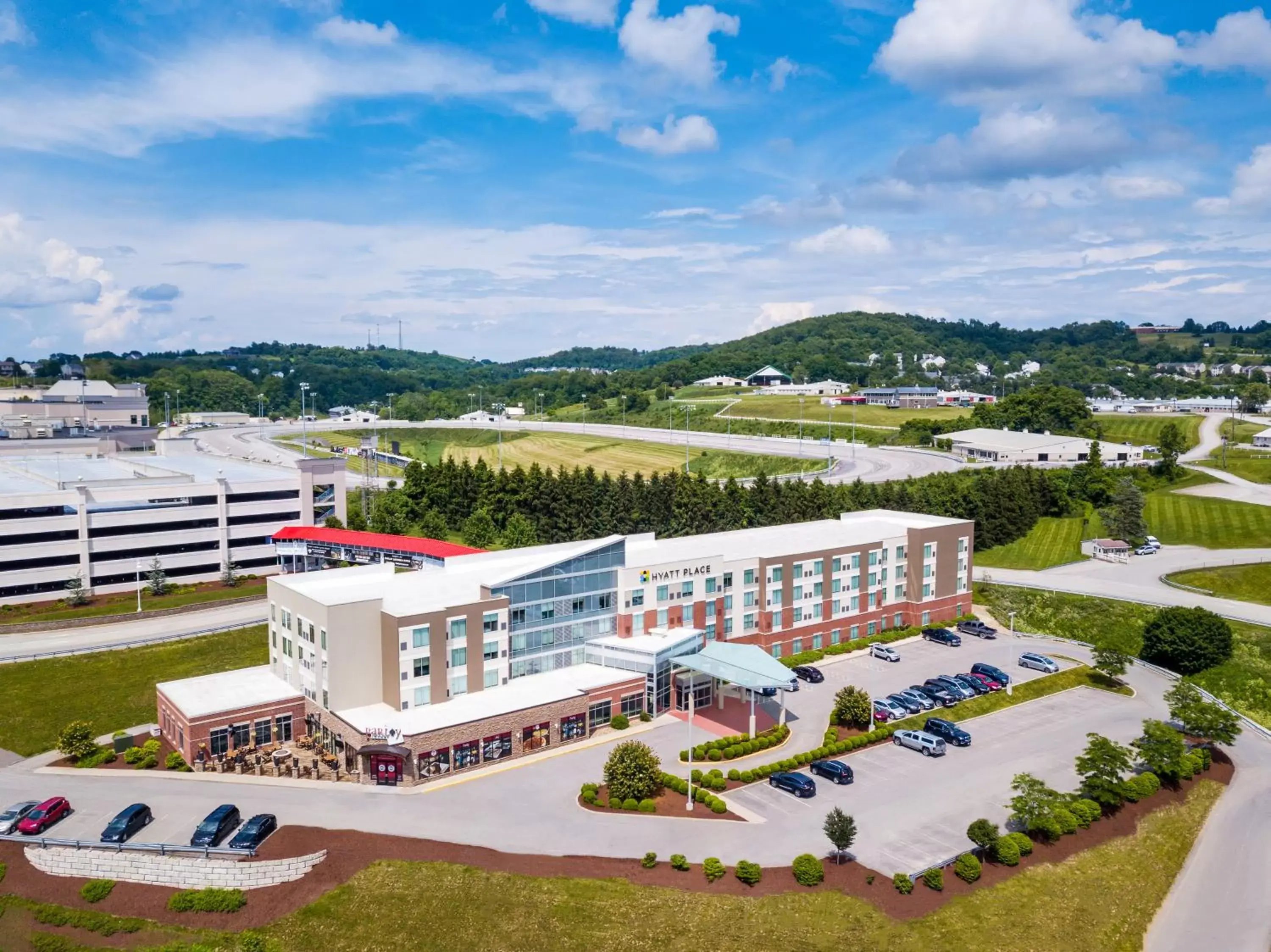 Property building, Bird's-eye View in Hyatt Place at The Hollywood Casino Pittsburgh South