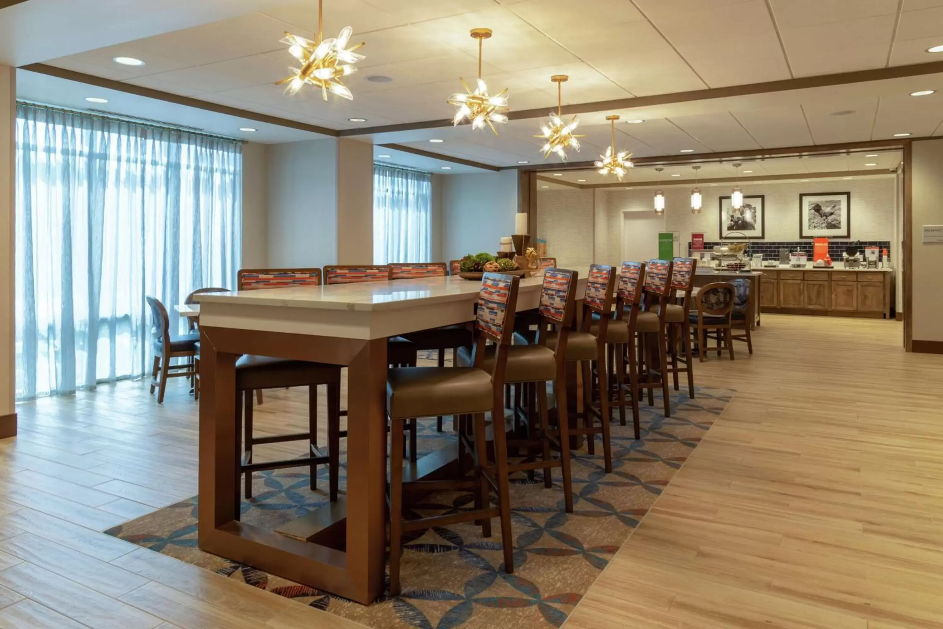 Breakfast, Restaurant/Places to Eat in Hampton Inn Bourbonnais Kankakee