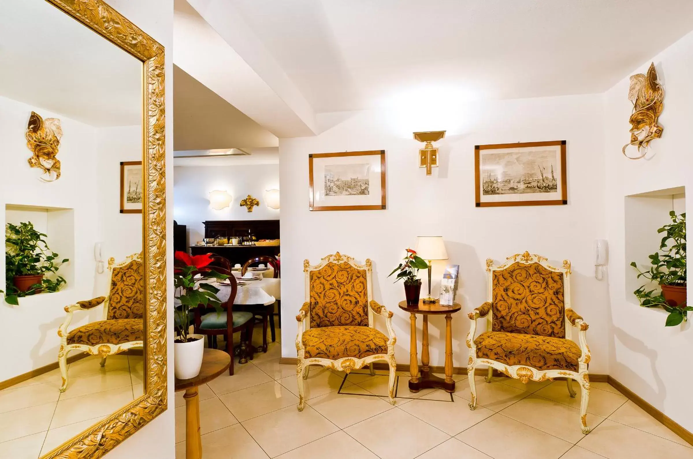 Lobby or reception in Hotel Giardinetto Venezia