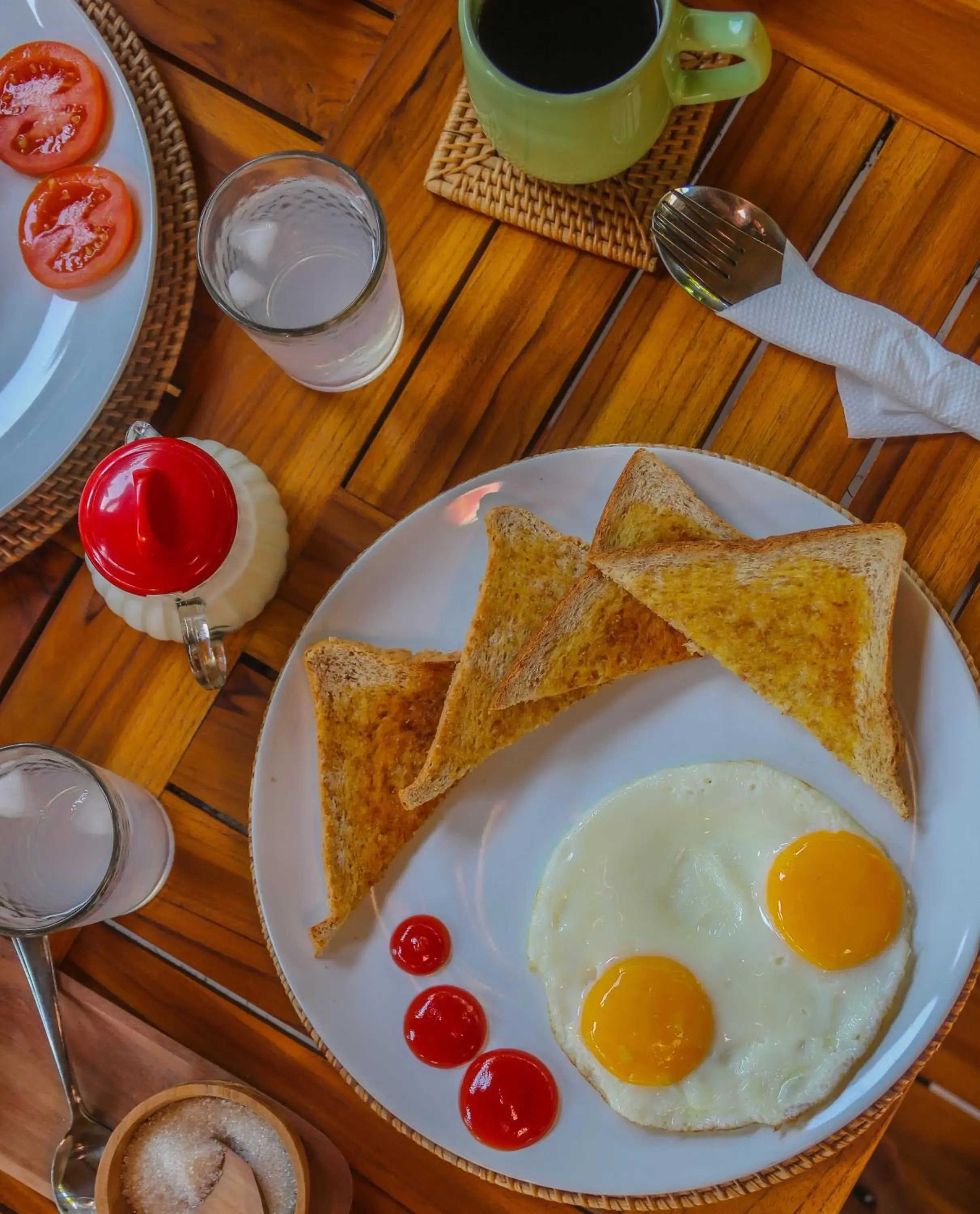 Breakfast in Cozy Cottages Lombok