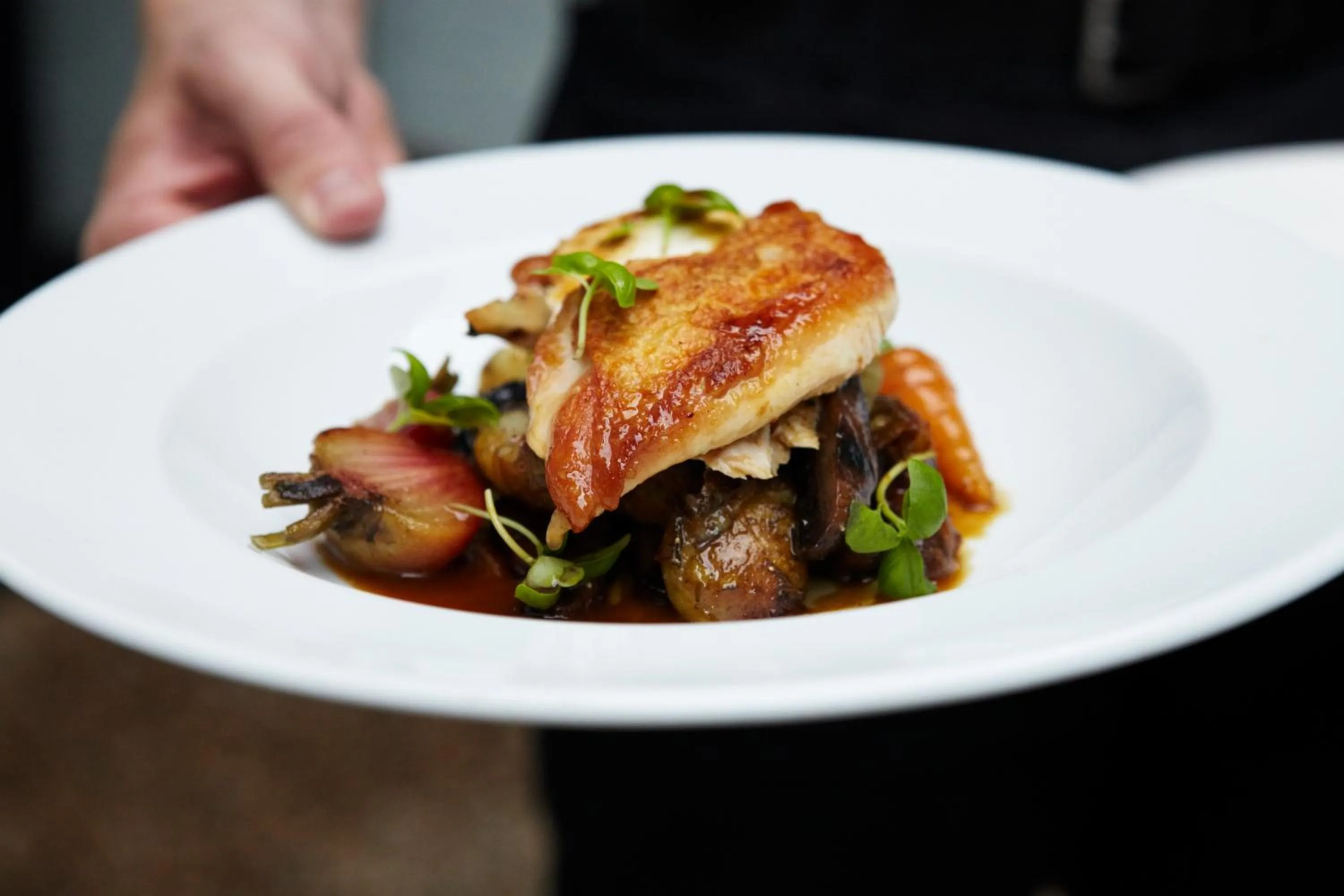 Food close-up in The Victoria