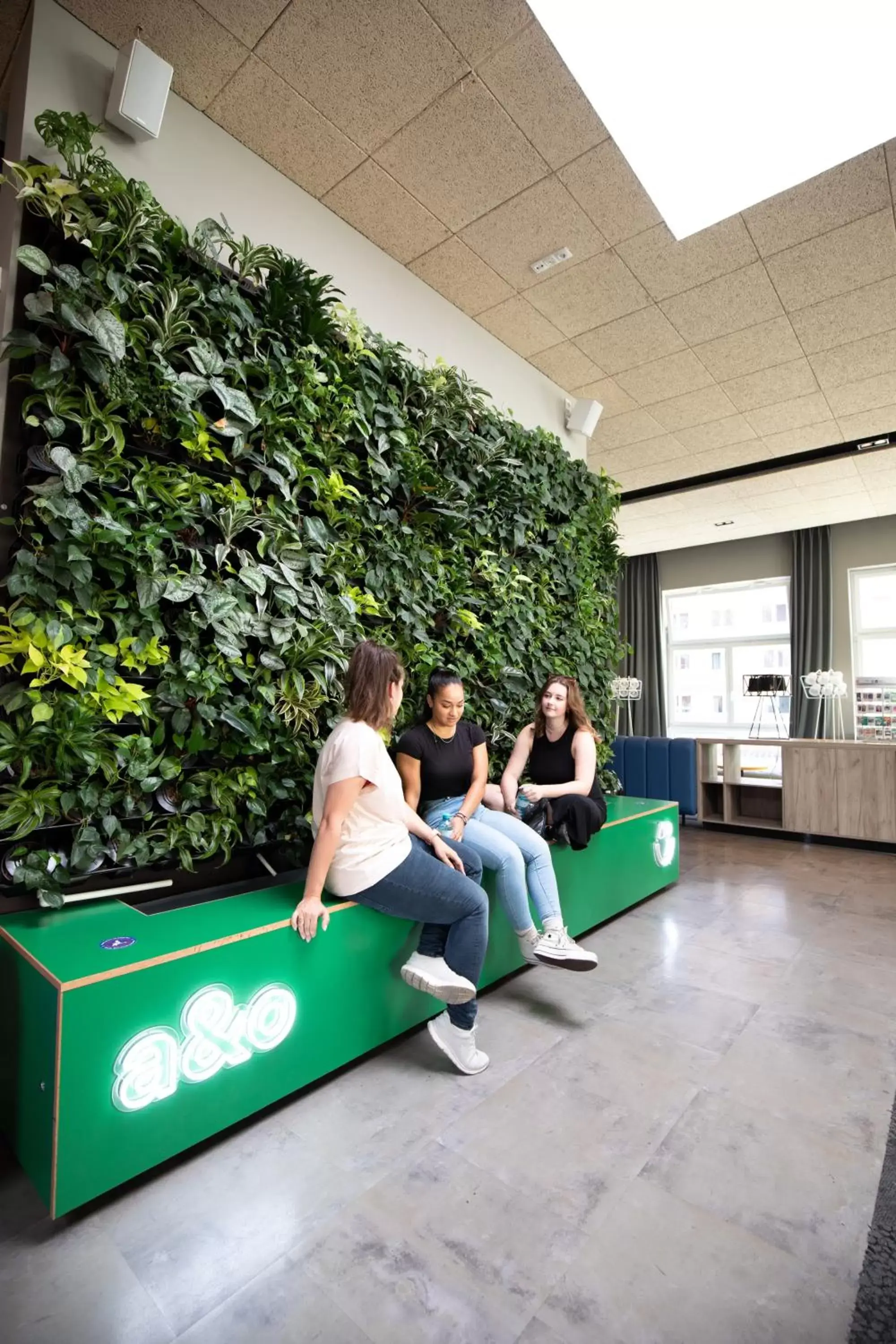 Lobby or reception in a&o Berlin Mitte Lobby or reception in a&o Berlin Mitte