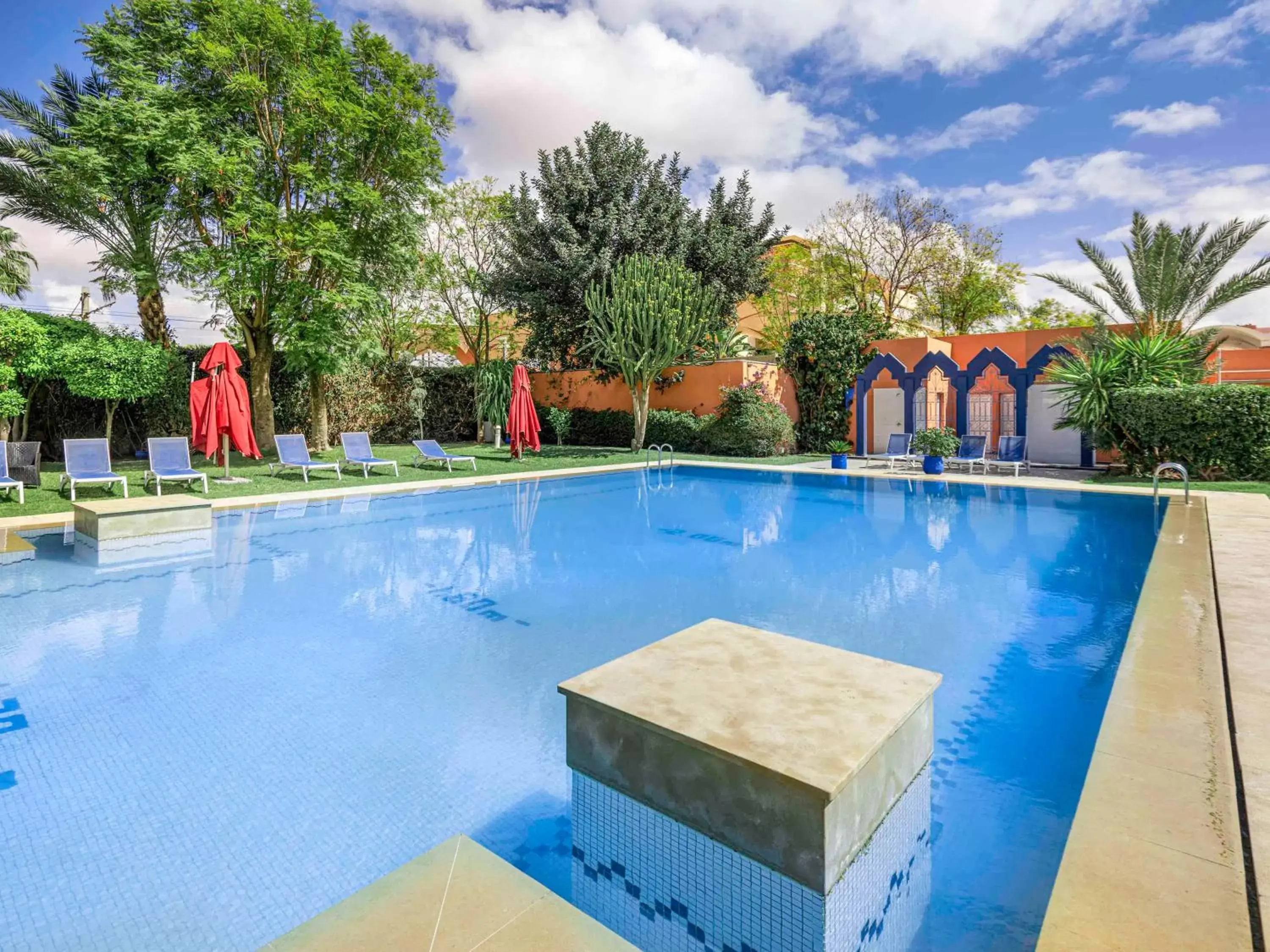 Swimming Pool in Ibis Marrakech Centre Gare