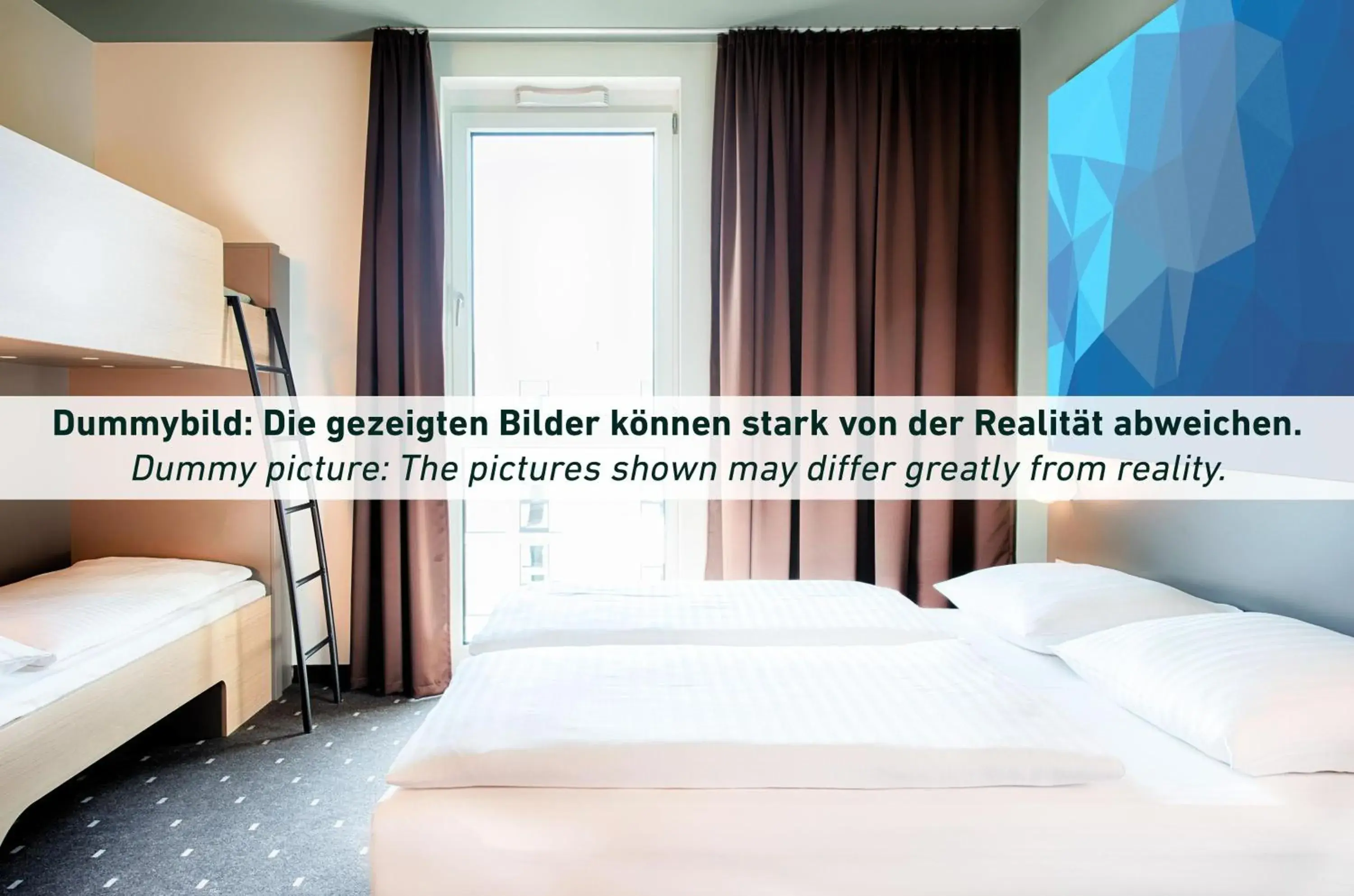 Photo of the whole room, Bed in ibis Hotel Hamburg Airport