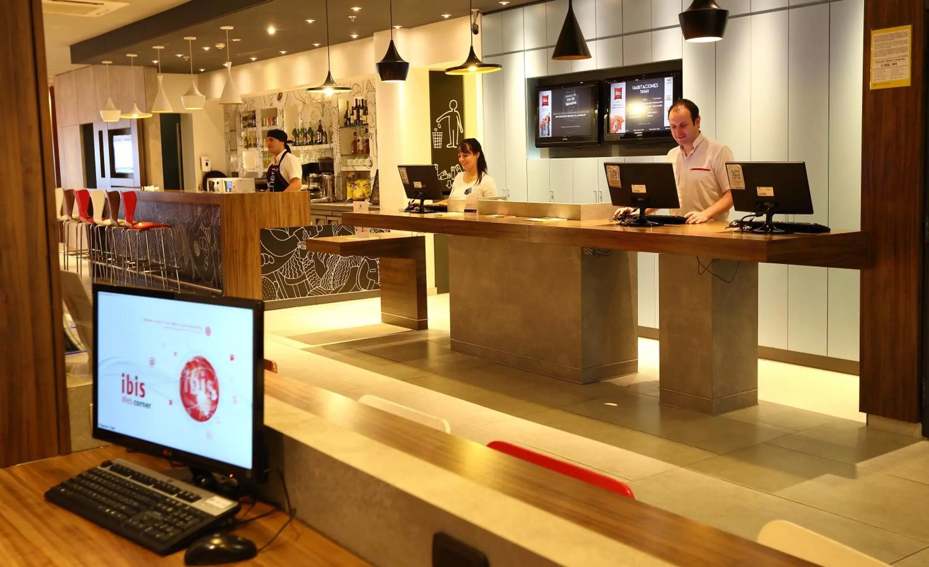 Lobby or reception in ibis Buenos Aires Obelisco