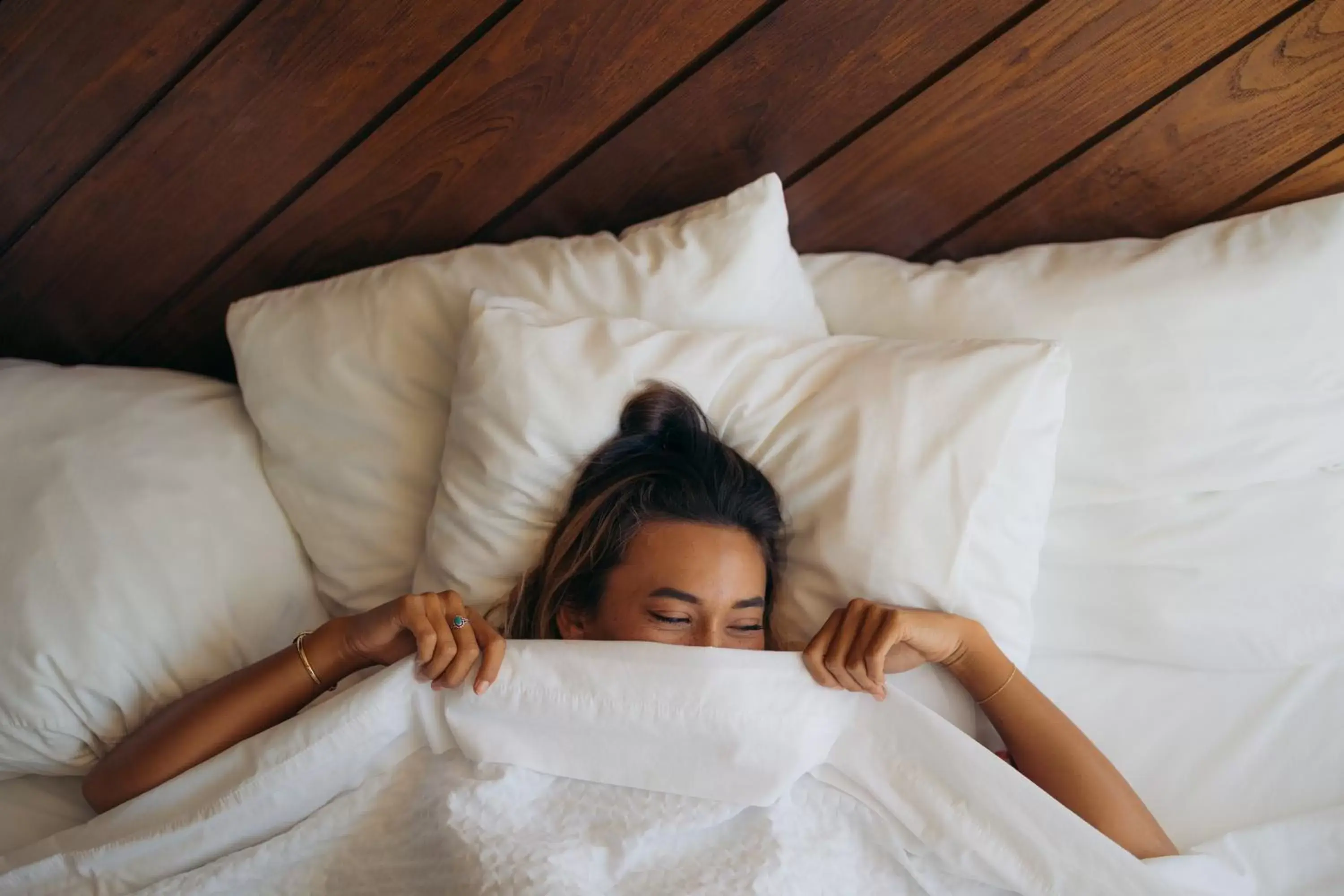 Bed in Hotel La Croix