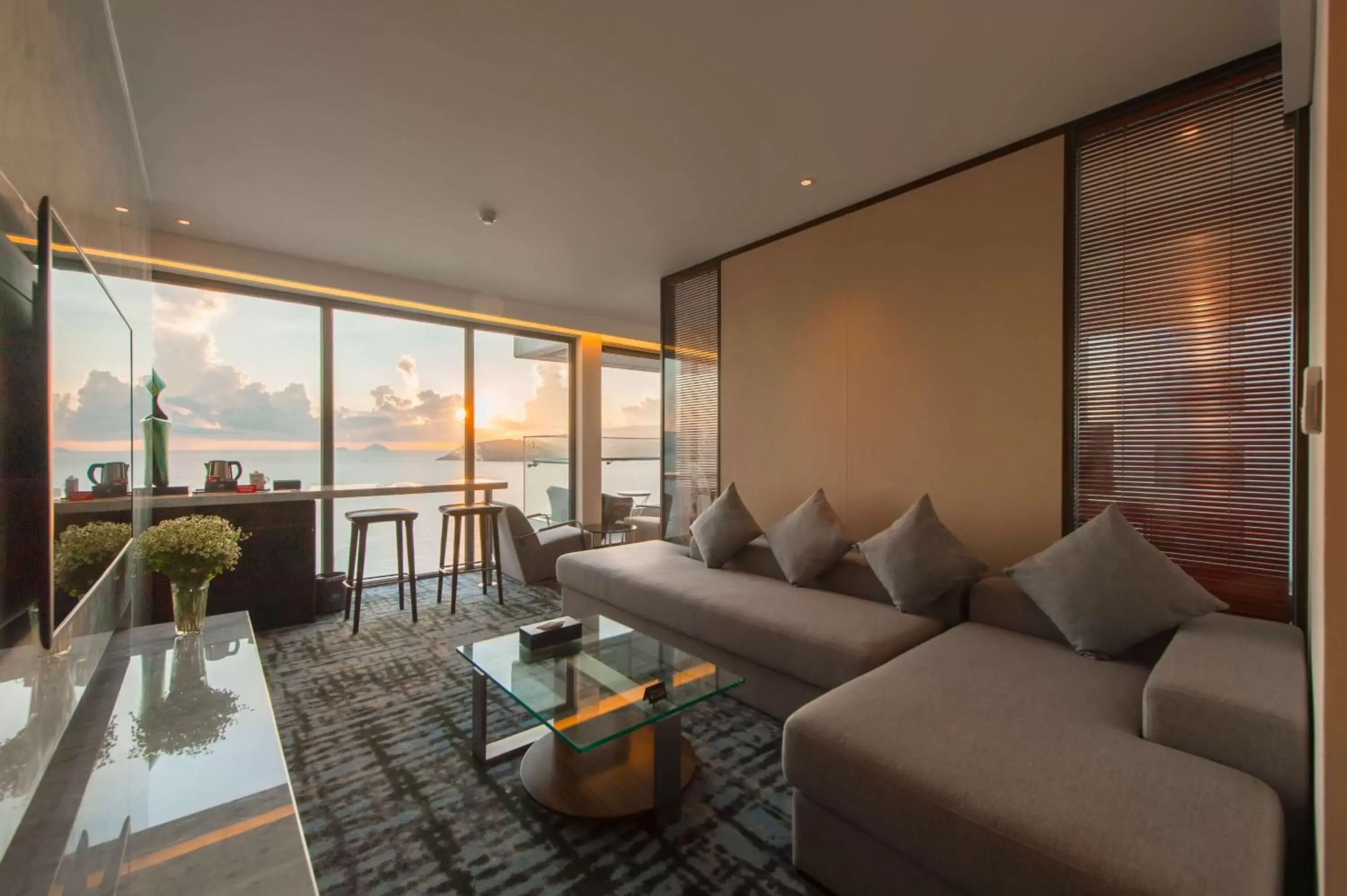 Living room, Seating Area in Queen Ann Nha Trang Hotel