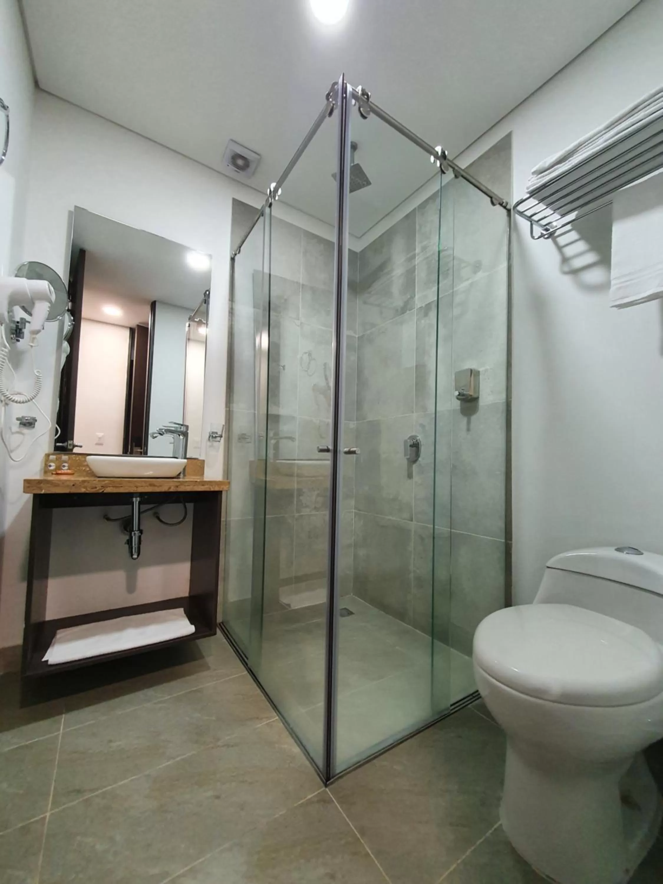 Bathroom in BOG URBAN HOTEl