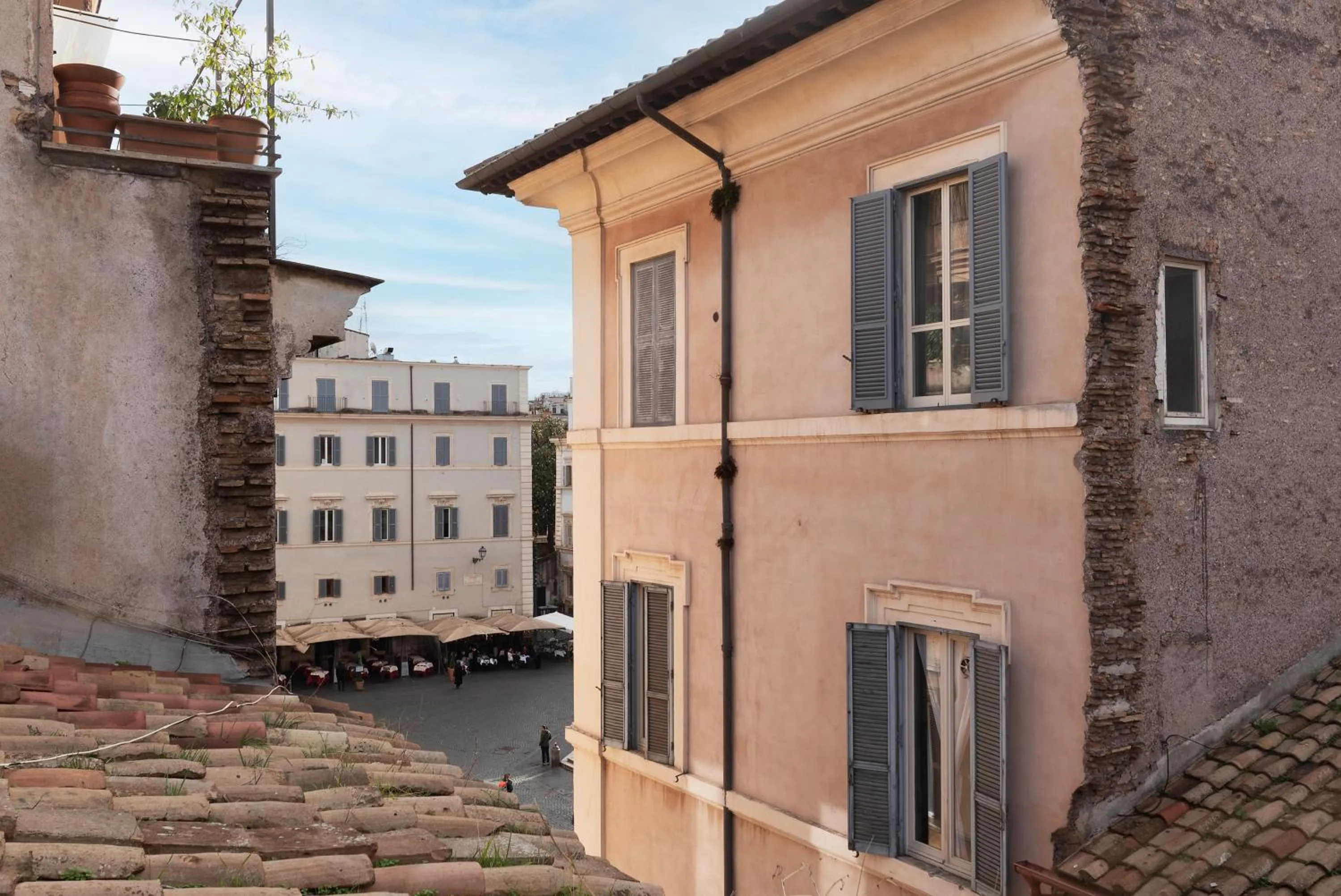 City view in Luxury Trastevere