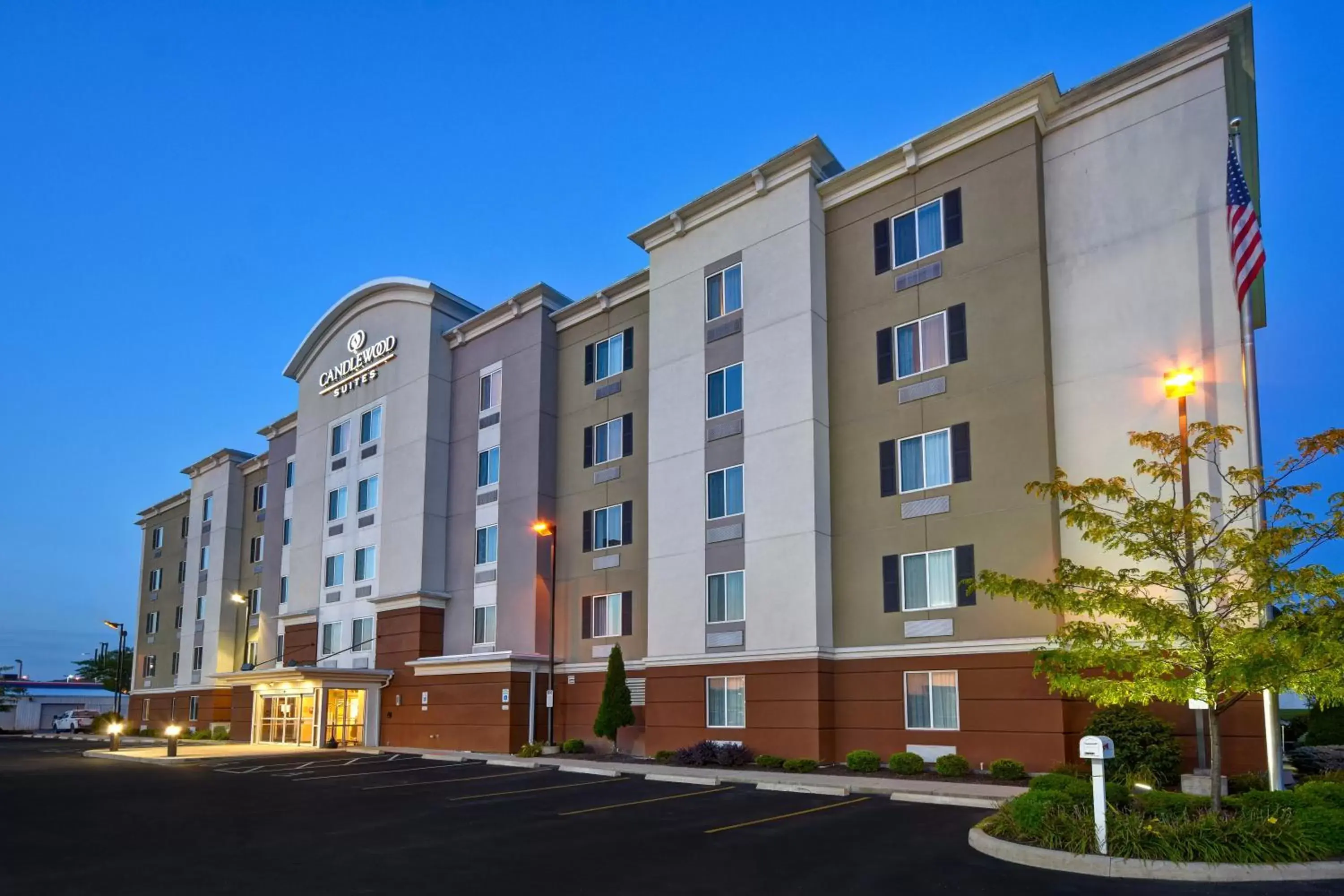 Property Building in Candlewood Suites St Clairsville Wheeling Area, an IHG Hotel