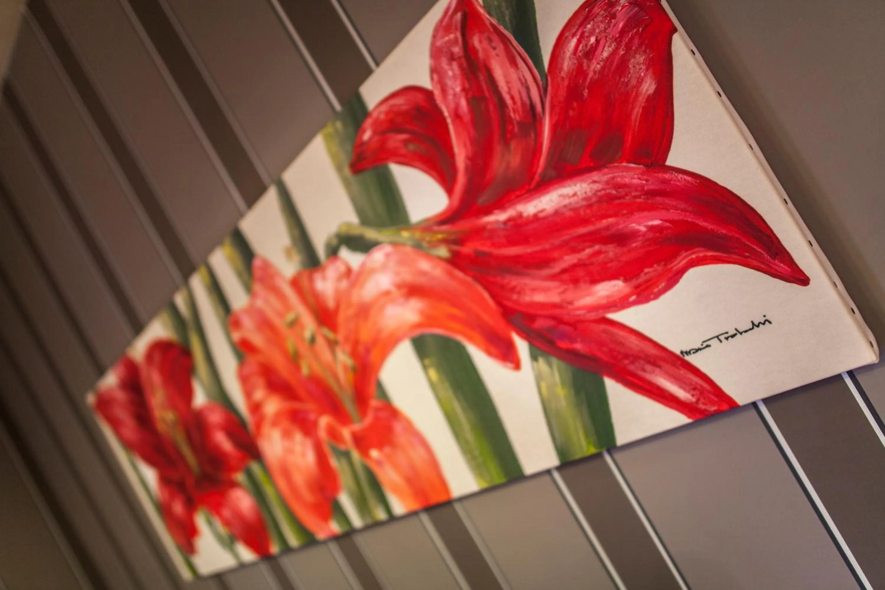 Decorative detail in The Originals City, Le Cottage Hôtel, Bruay-la-Buissière