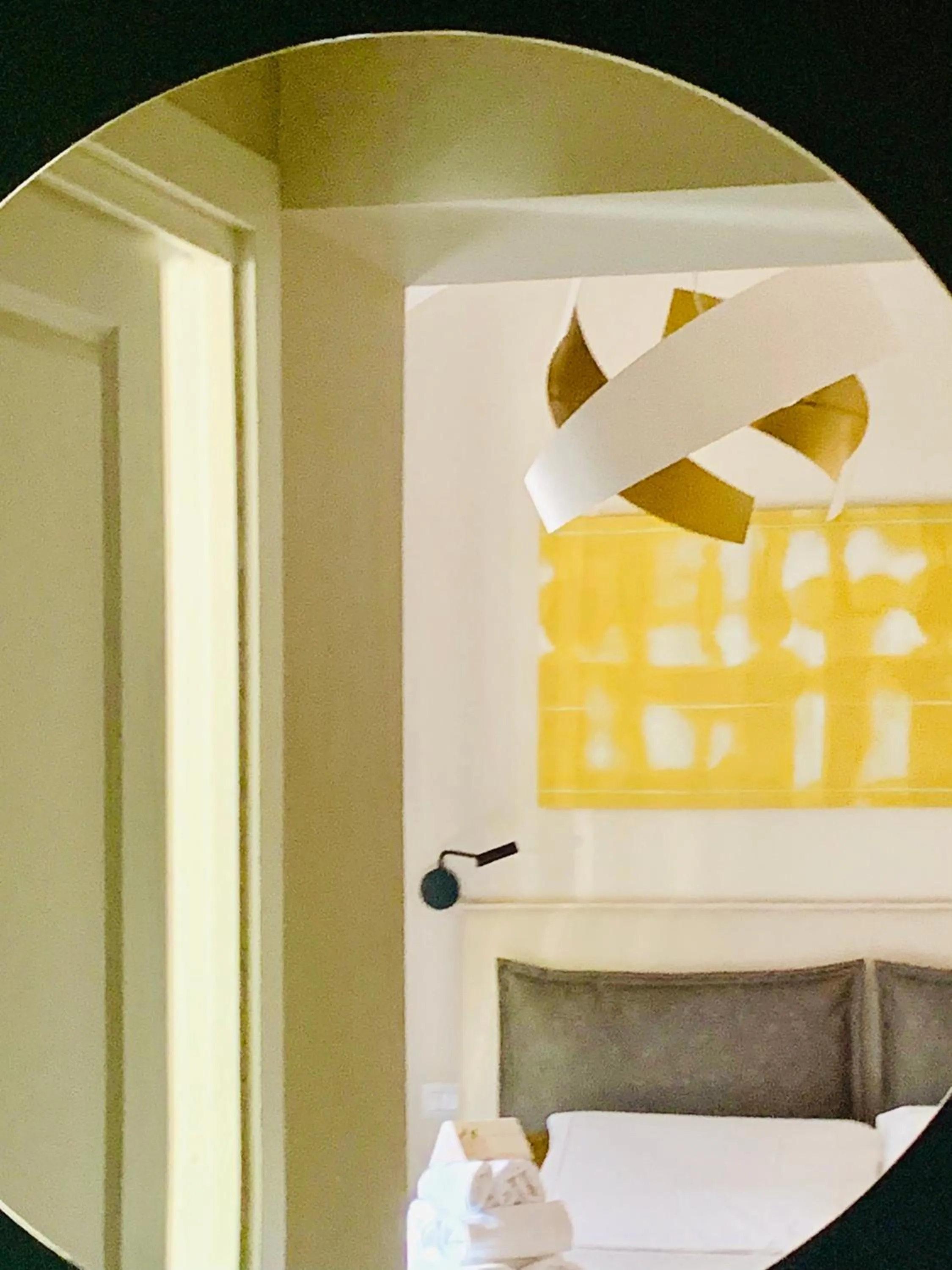 Decorative detail in Palazzo Baj in Trastevere