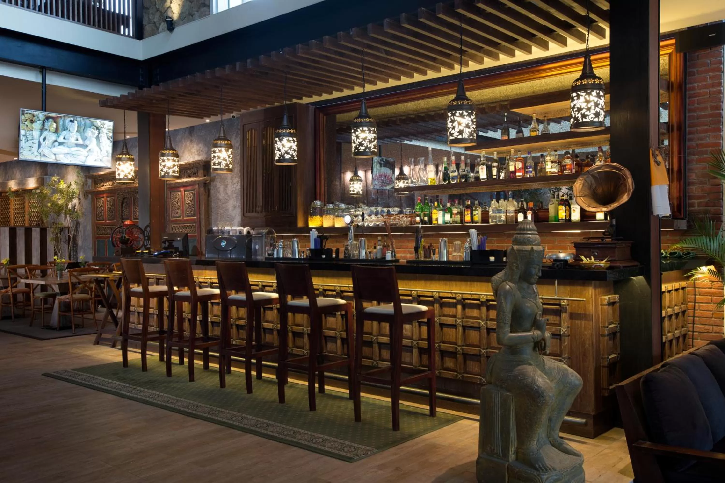 Lounge or bar in Plataran Ubud Hotel & Spa - CHSE Certified