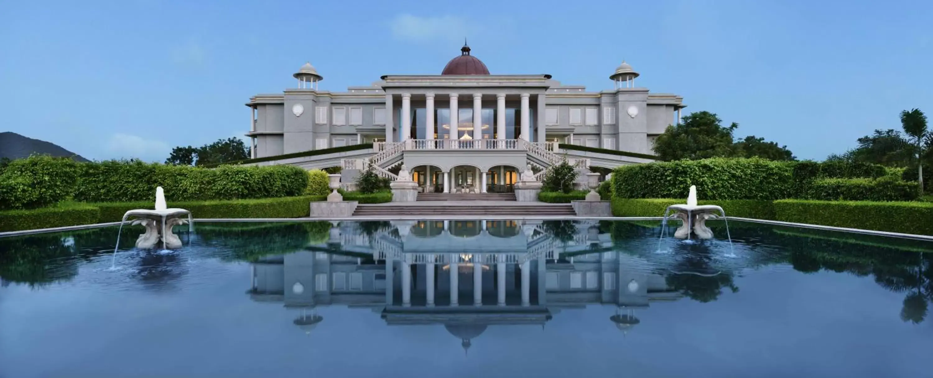 Facade/entrance, Swimming Pool in Raffles Udaipur