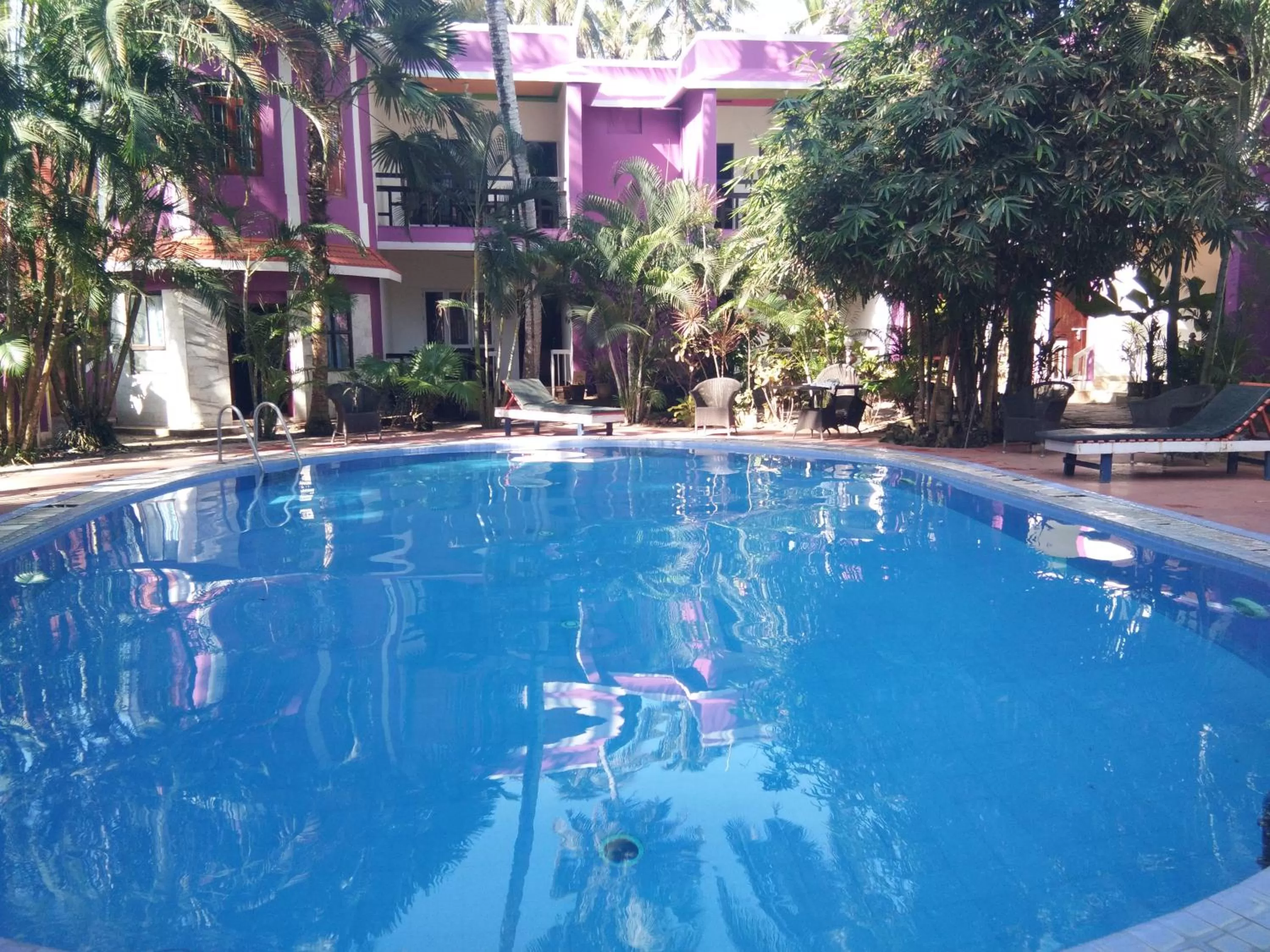 Garden, Swimming Pool in Wilson Ayurvedic Beach Resorts