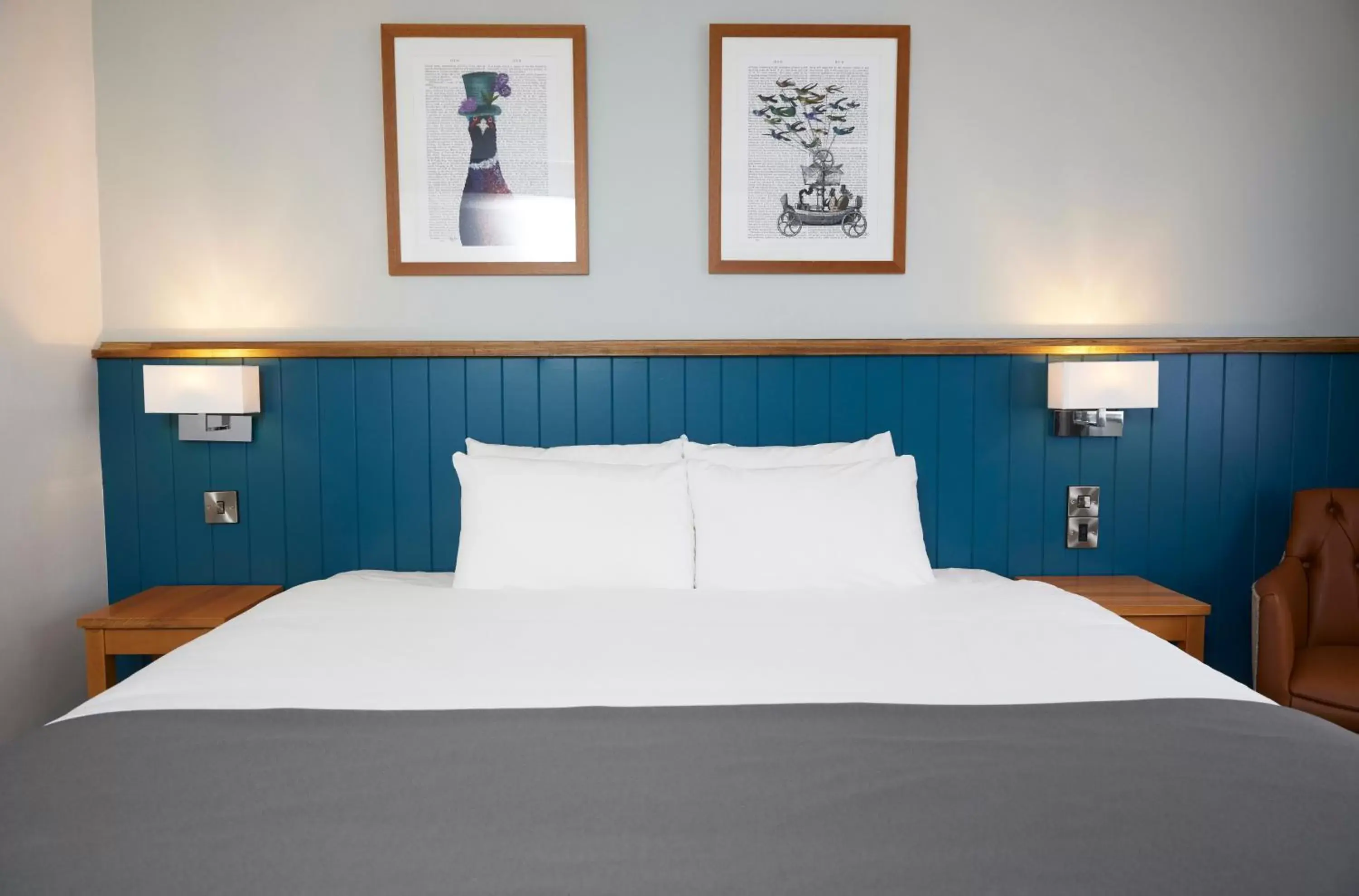 Bedroom, Bed in The Bay Horse Hotel
