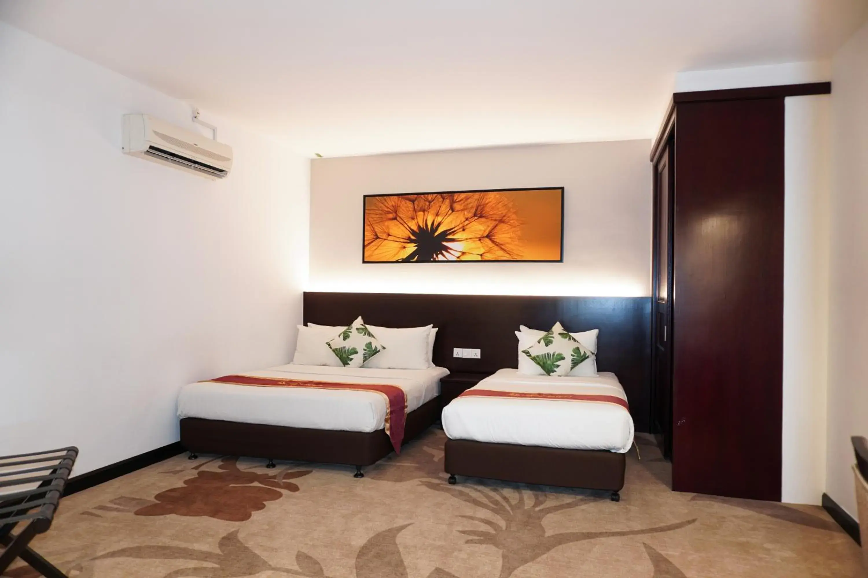 Bed in Amansari Residence Resort
