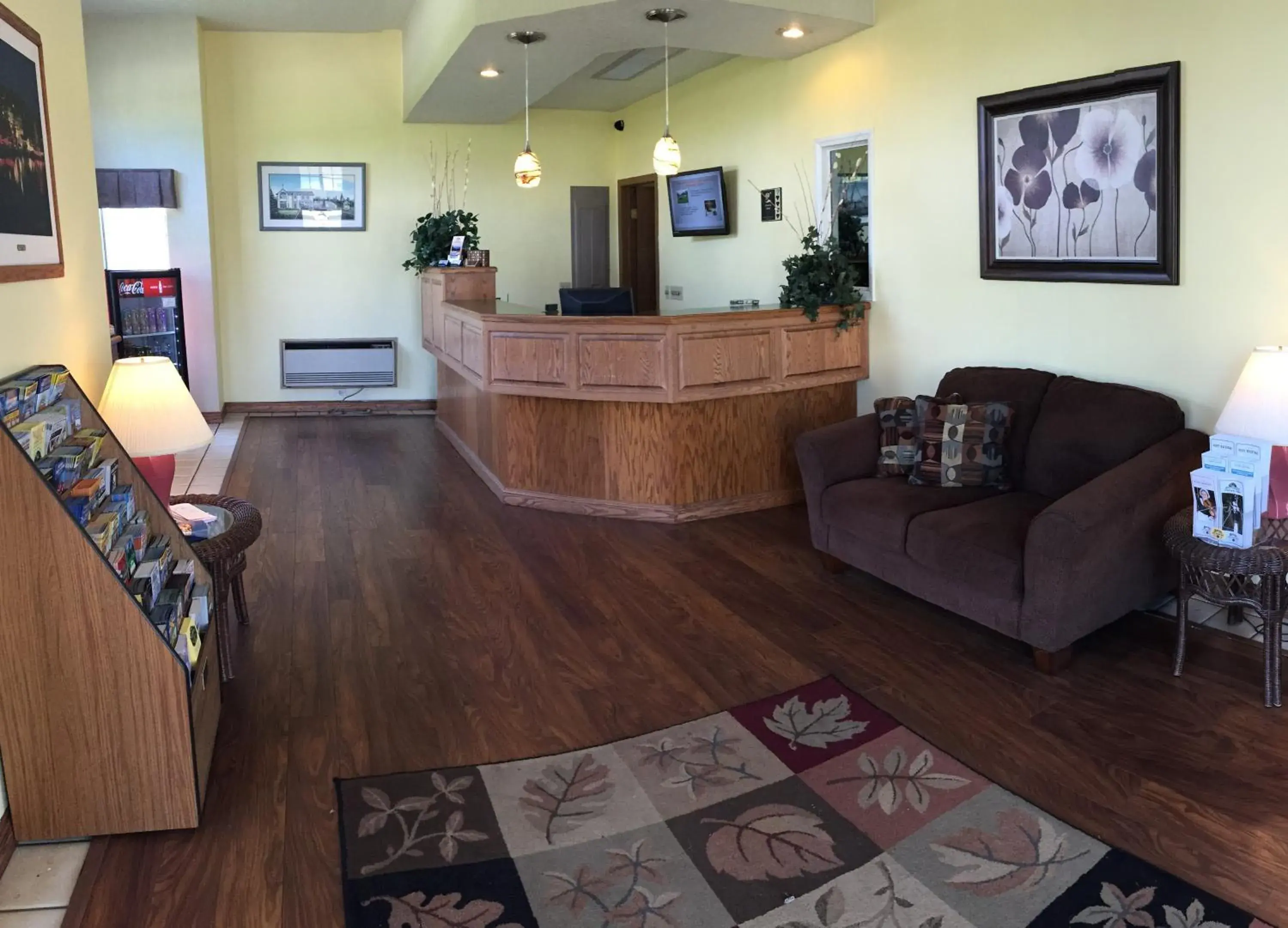 Lobby or reception in Thunderbird Inn of Mackinaw City Lobby or reception in Thunderbird Inn of Mackinaw City