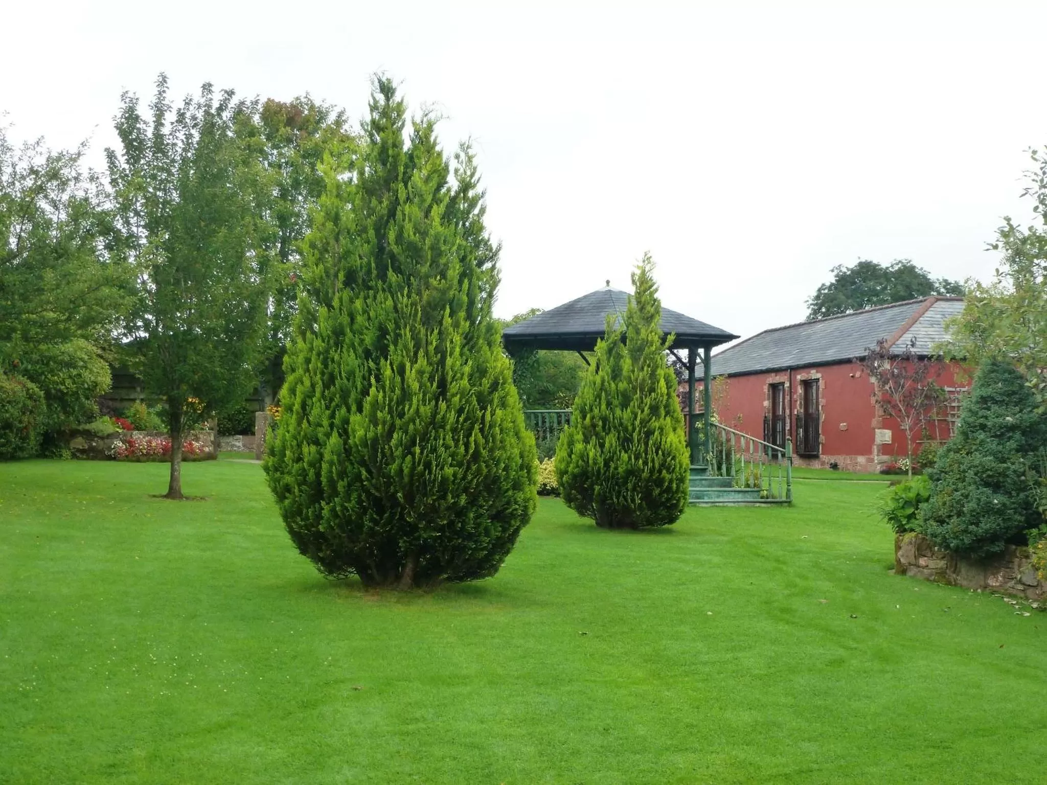 Garden in The Mill Forge Hotel