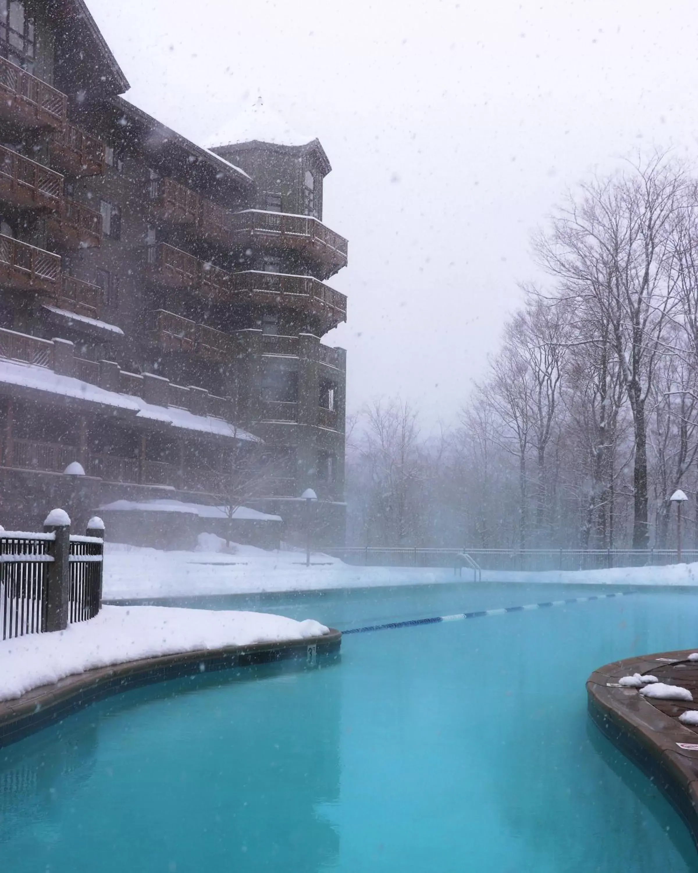 Swimming Pool in The Lodge at Spruce Peak, a Destination by Hyatt Residence