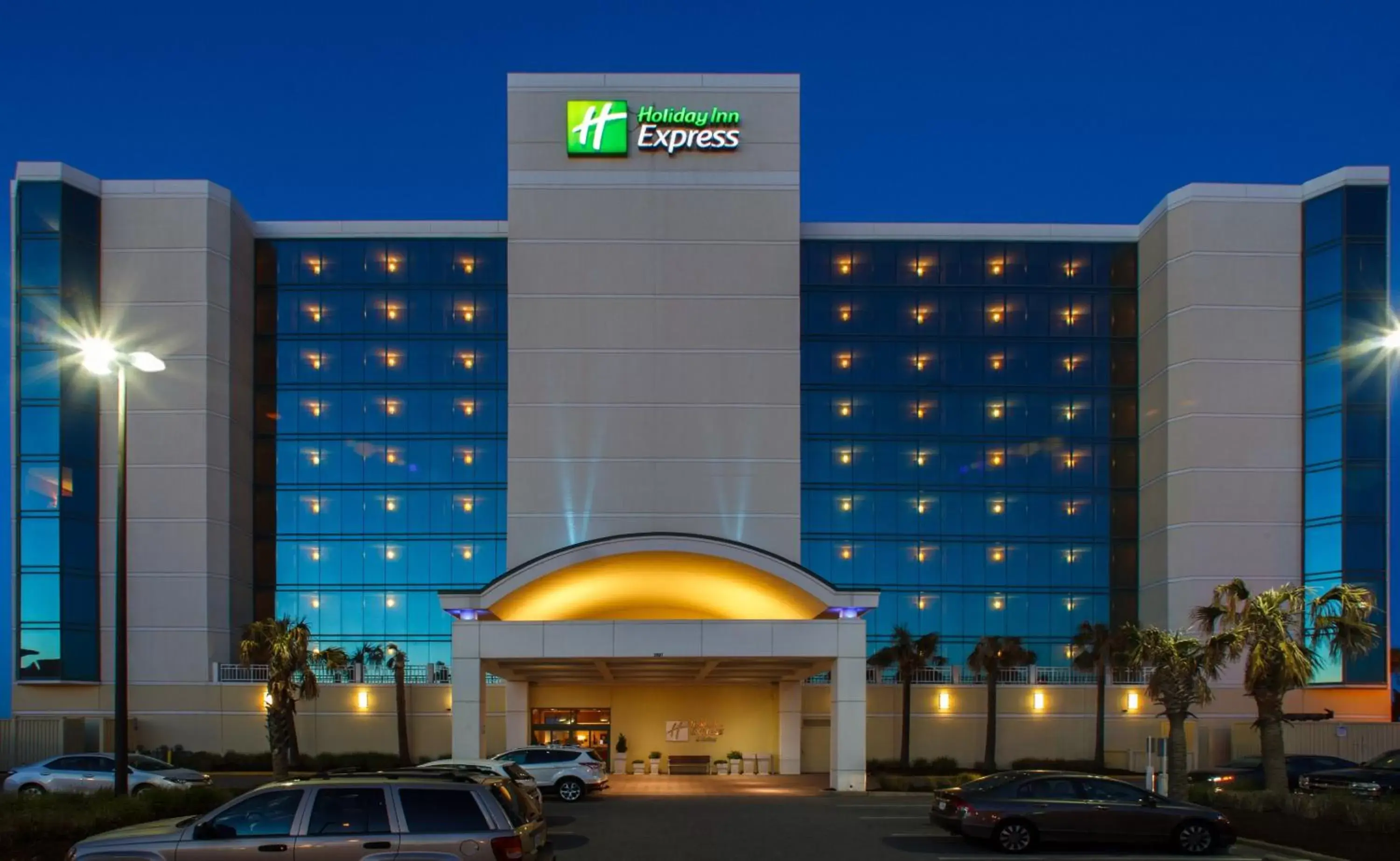 Property Building in Holiday Inn Express Hotel & Suites Virginia Beach Oceanfront, an IHG Hotel