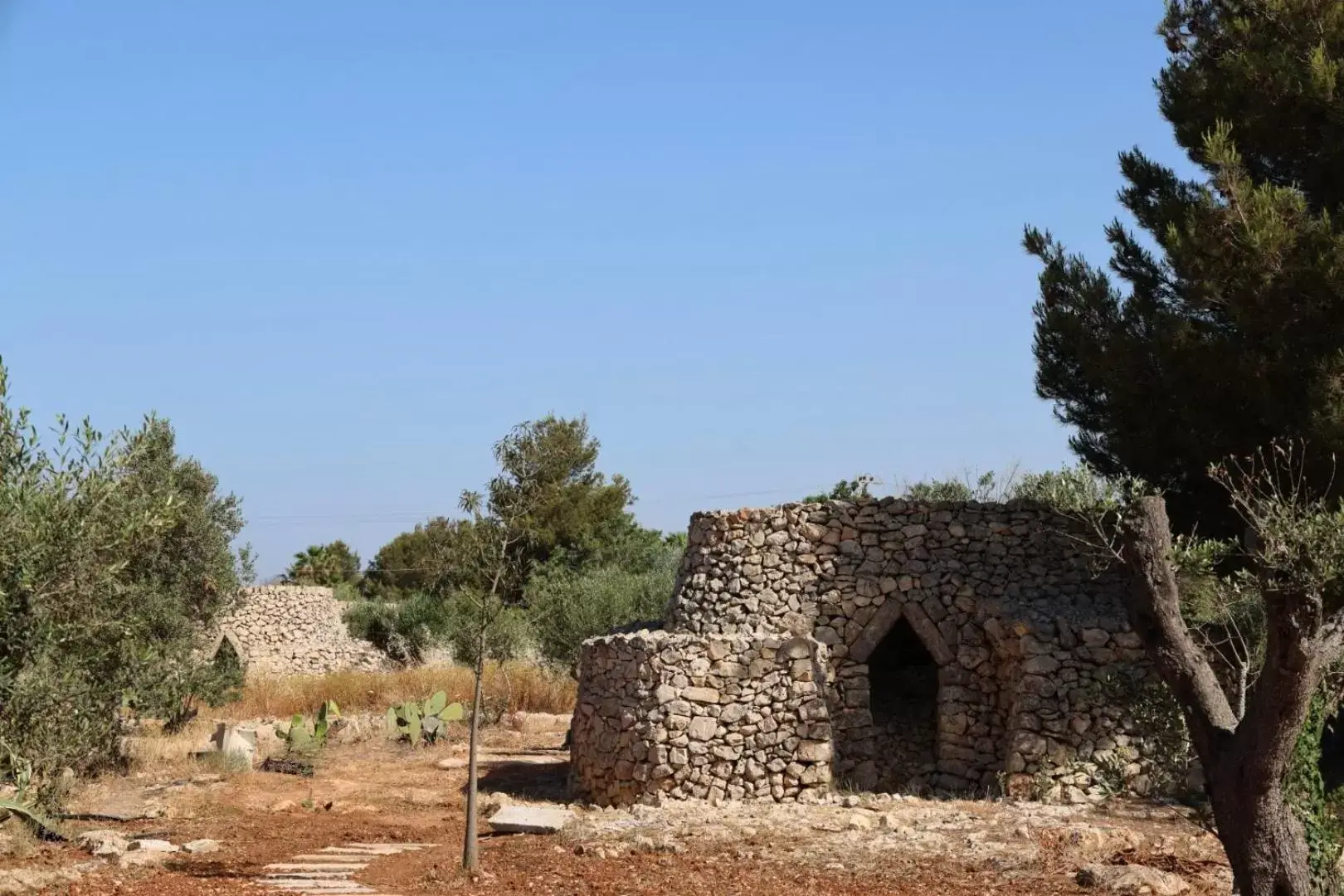 Garden view, Property Building in Tenuta Negroamaro