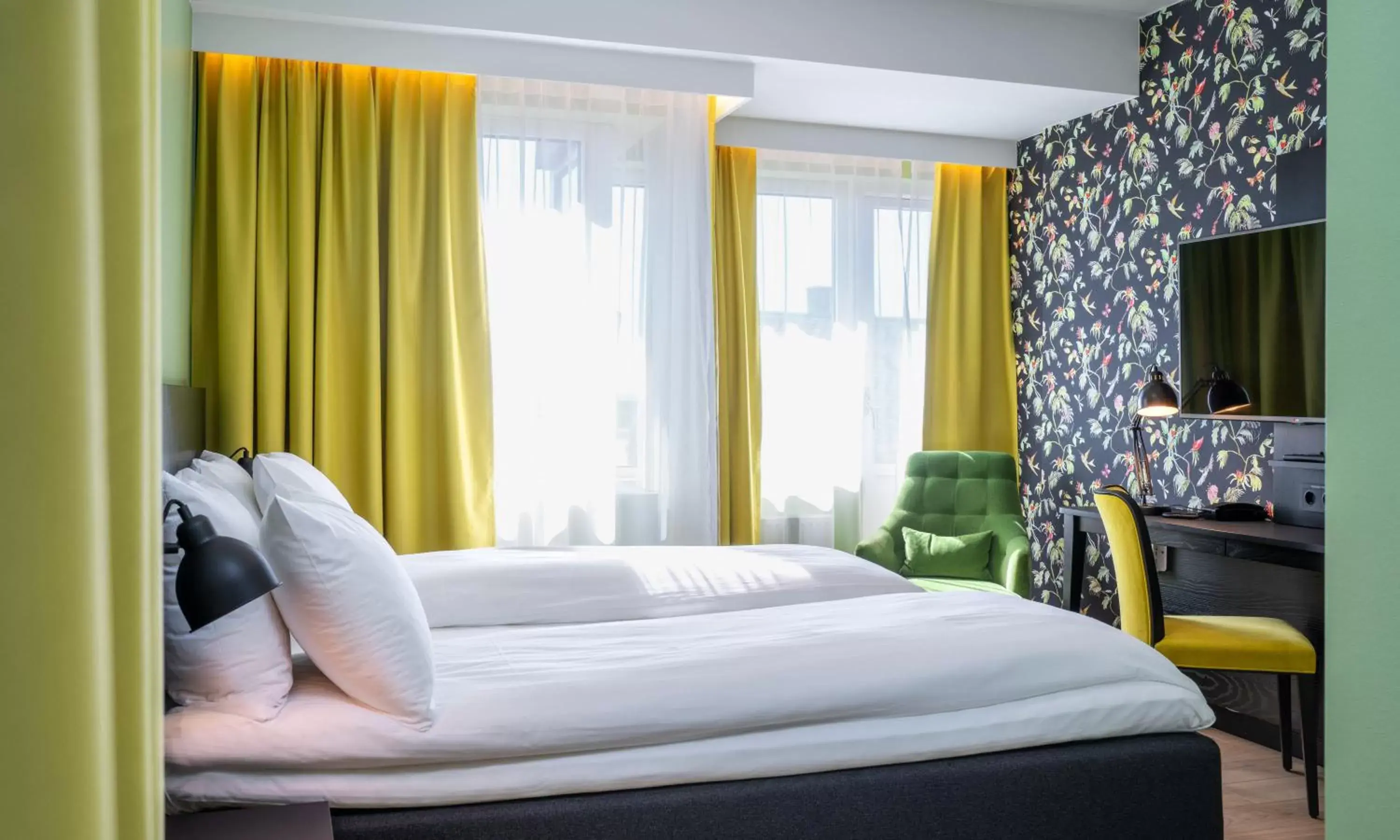 Bed in Thon Hotel Gyldenløve