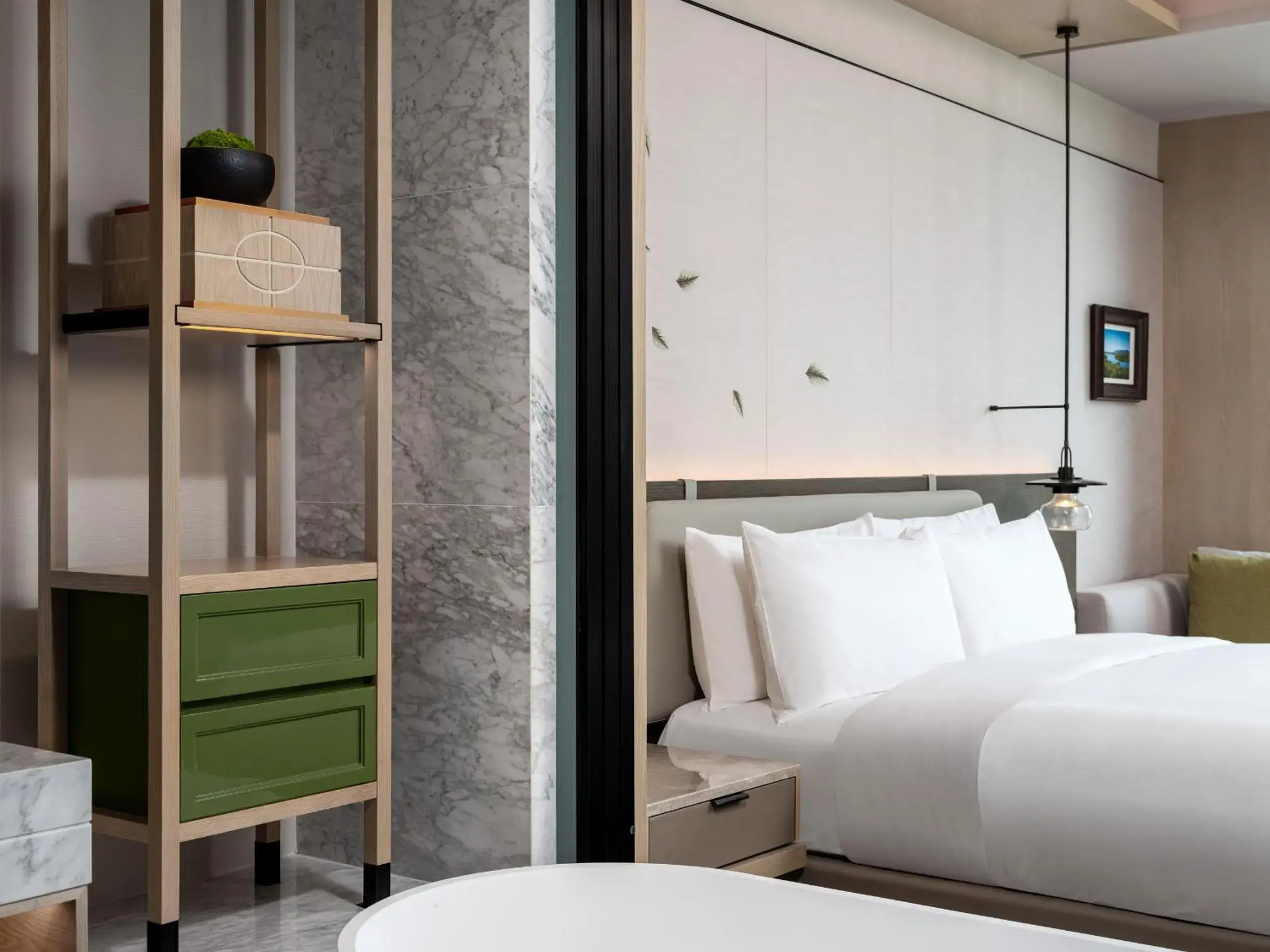 Bedroom in Liyang Marriott Hotel