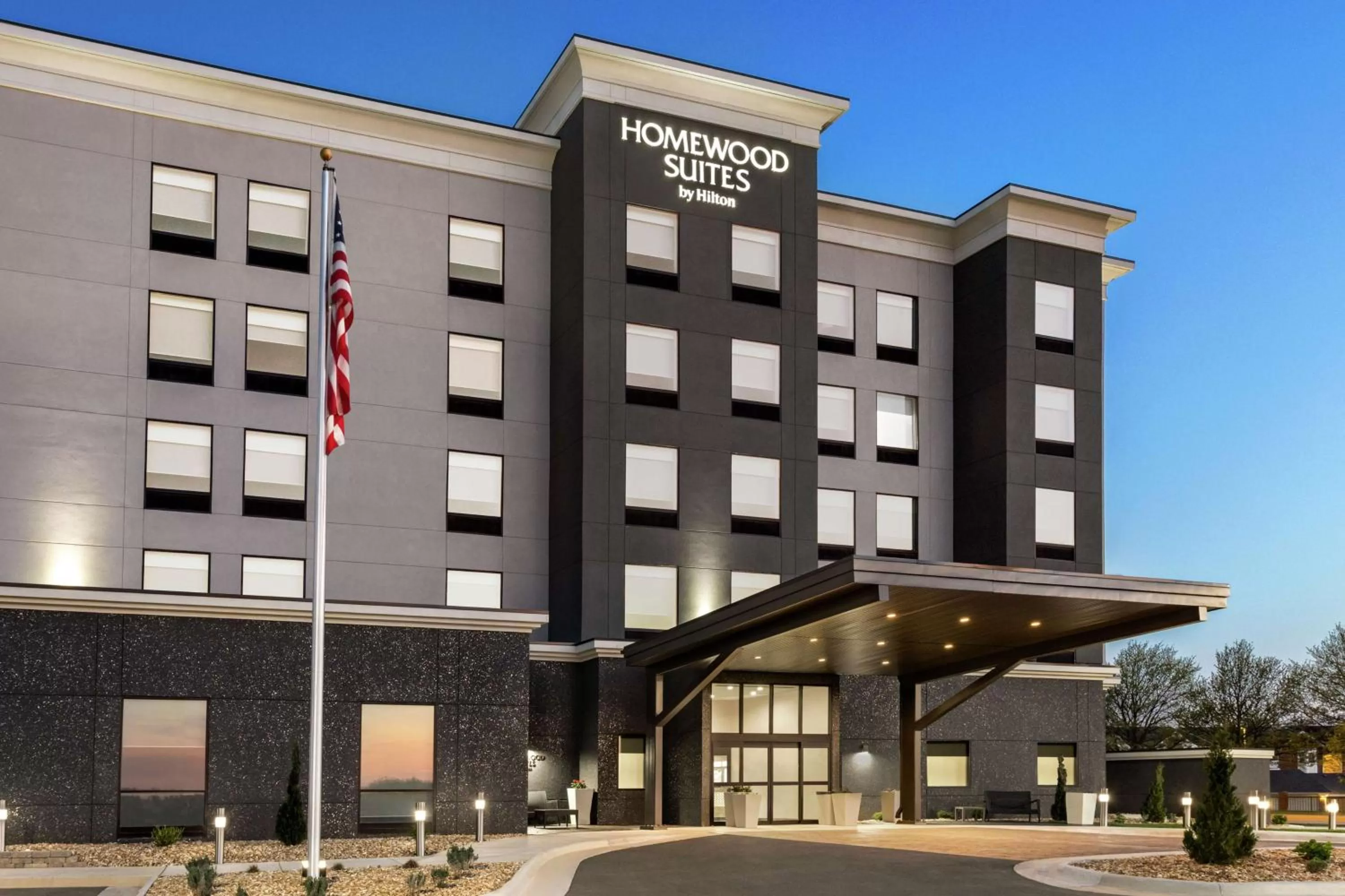 Property building in Homewood Suites By Hilton Springfield Medical District