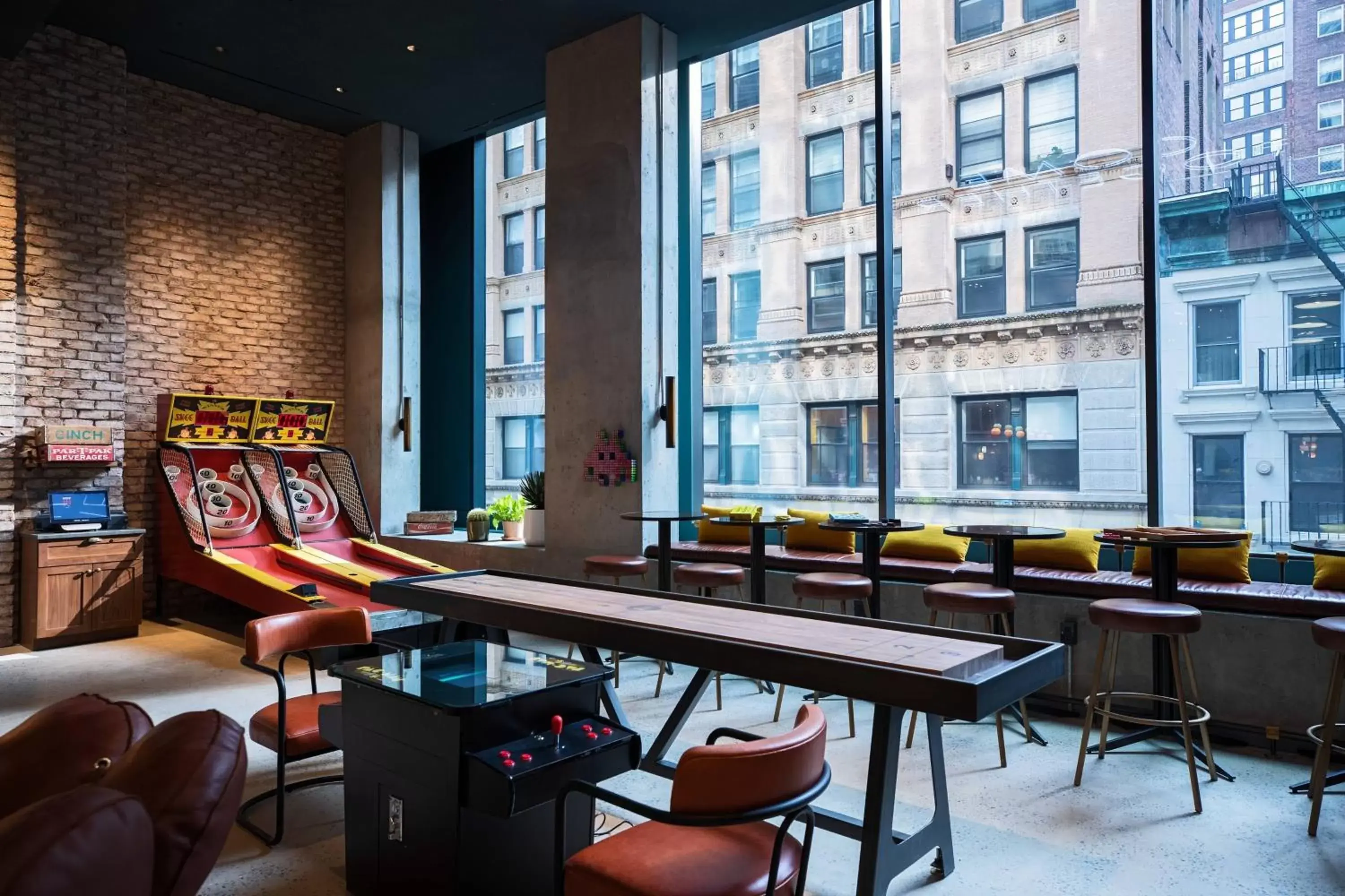Area and facilities in Moxy NYC Downtown