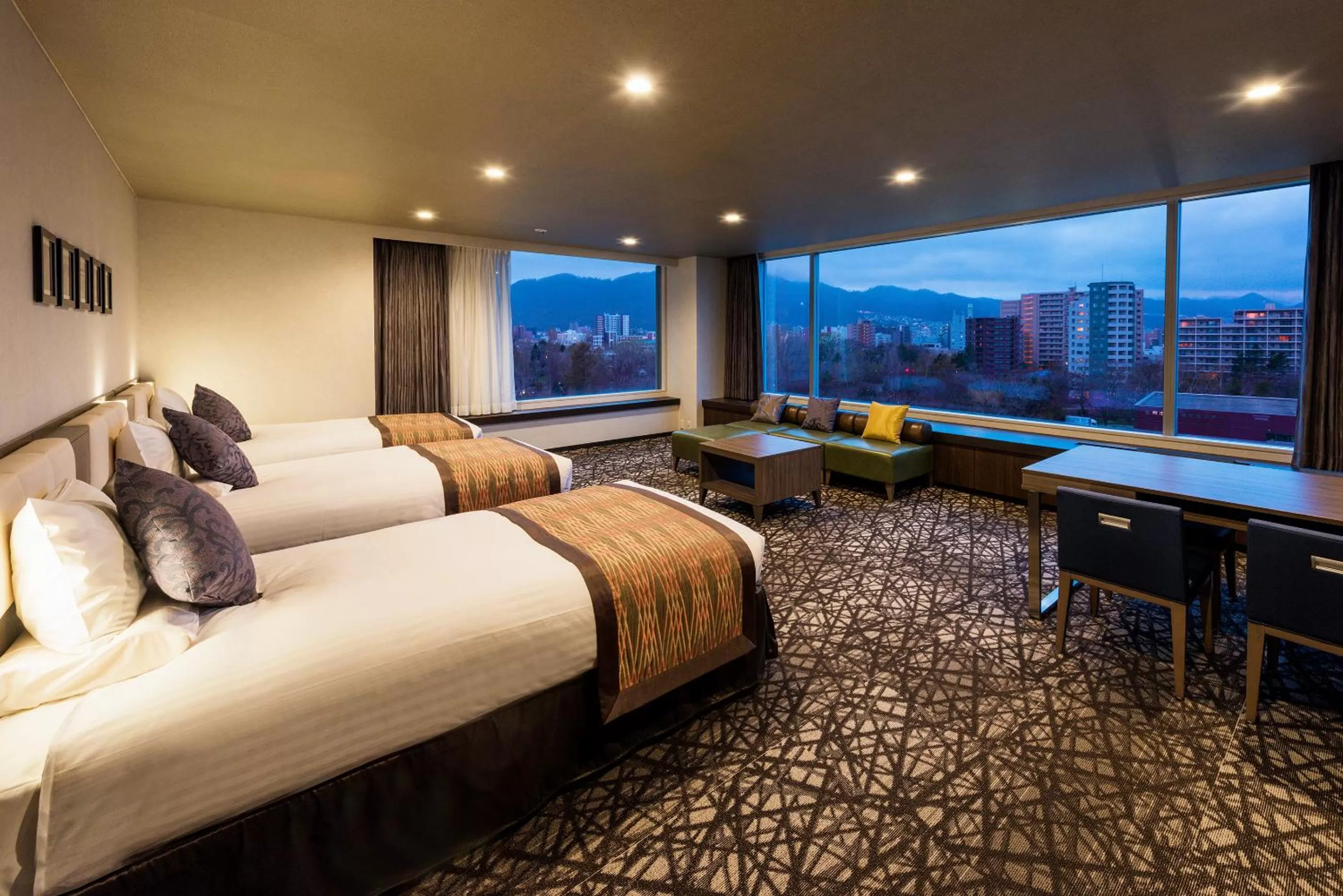 Spring, Bed in HOTEL MYSTAYS Sapporo Nakajima Park