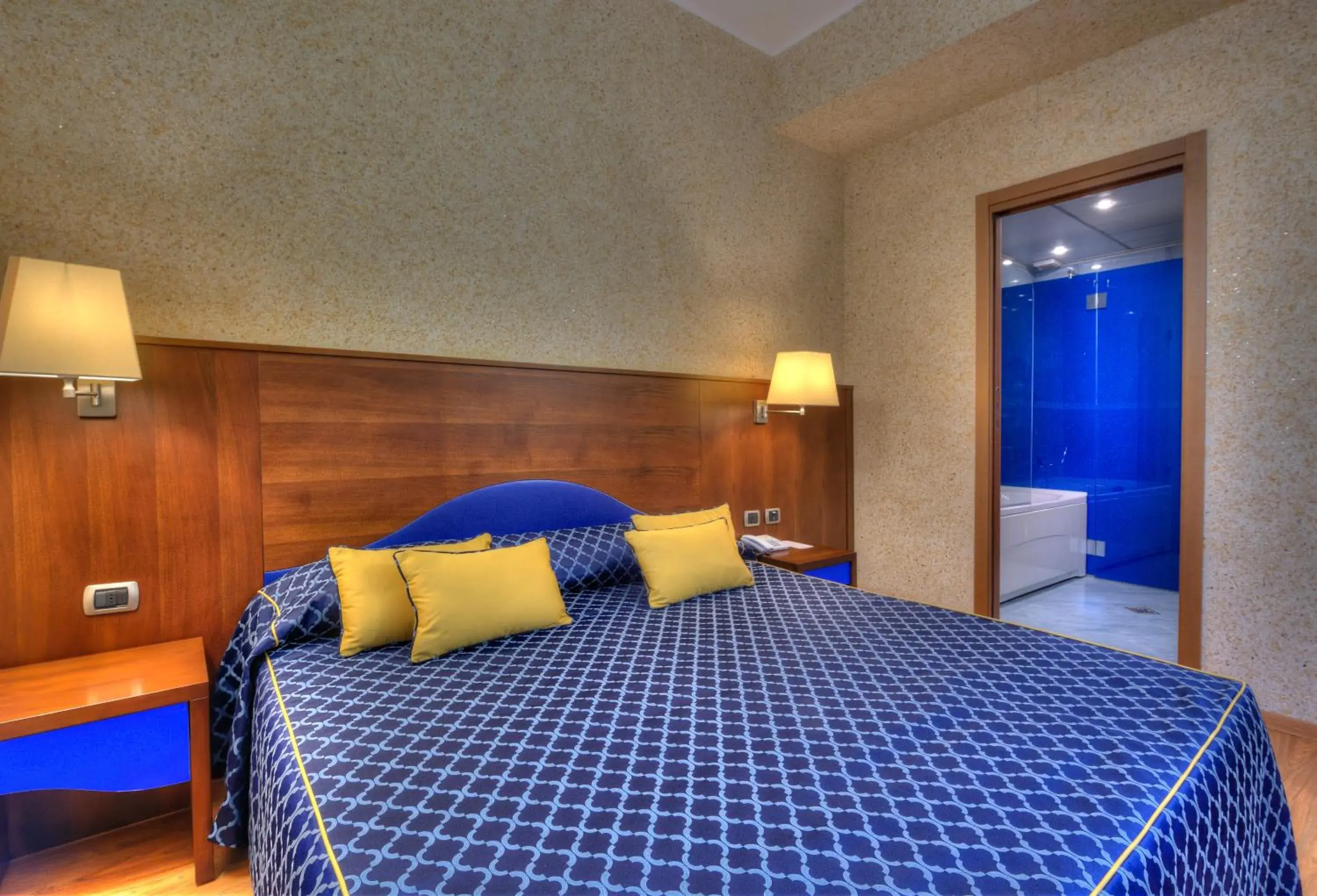 Bed in Central Park Hotel Modena Bed in Central Park Hotel Modena