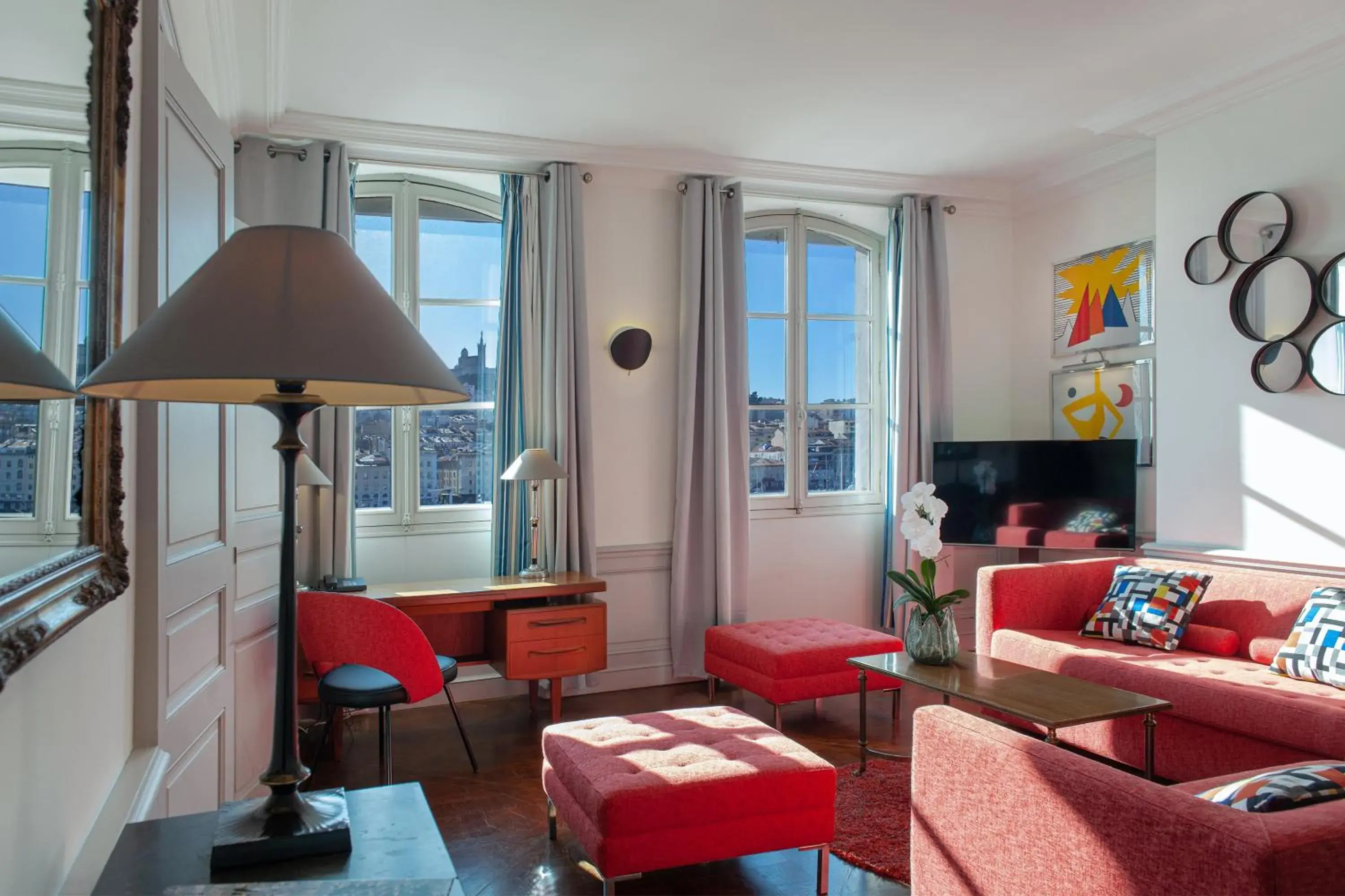 Seating Area in La Residence Du Vieux Port