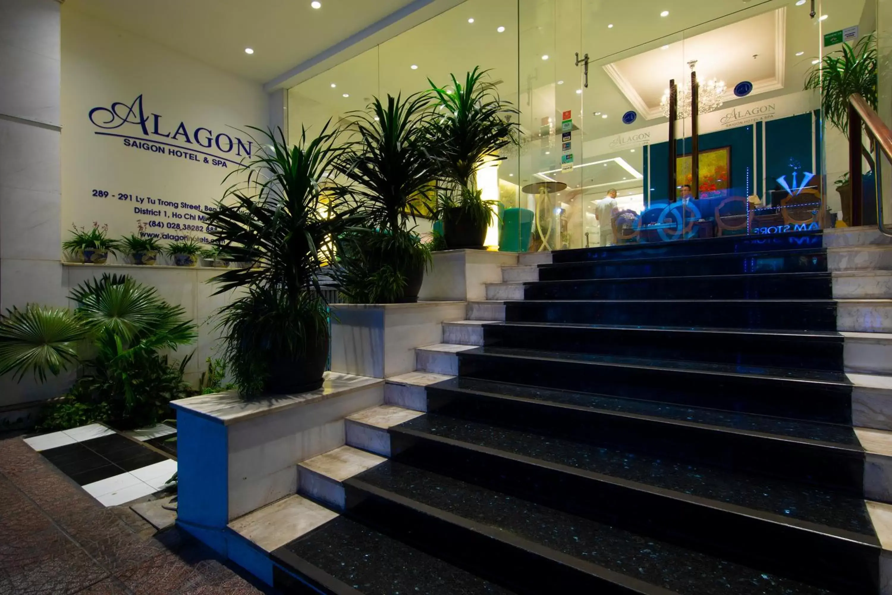 Facade/entrance in Alagon Saigon Hotel & Spa