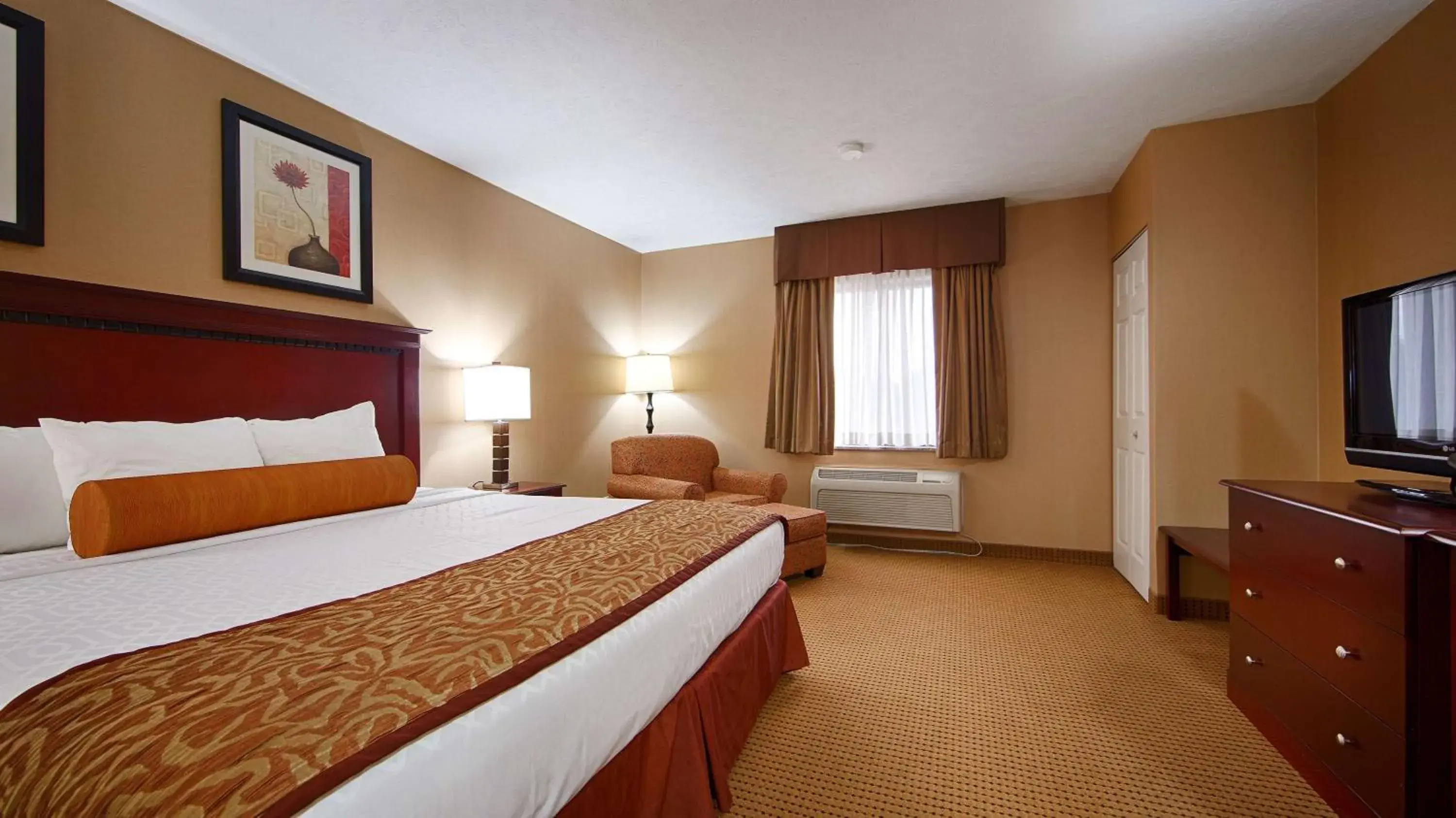Bedroom, Bed in Hotel Lincoln Inn